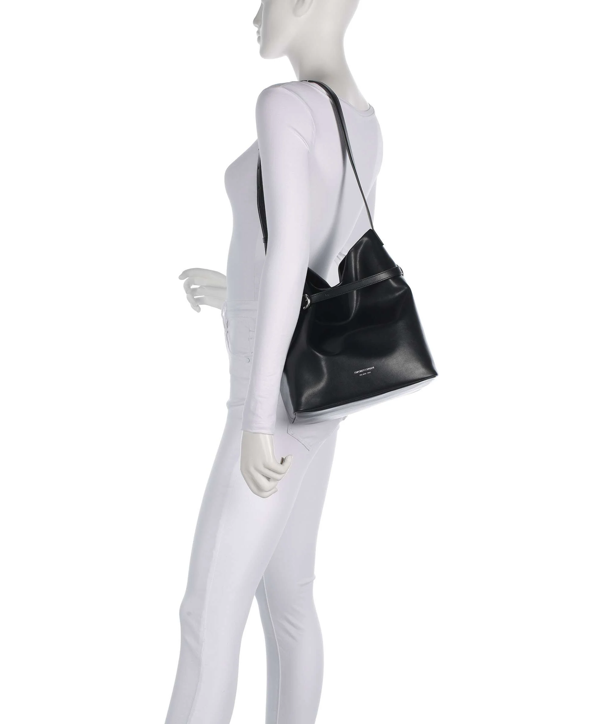 Emporio Armani Deva M Bucket bag nero - Image 3