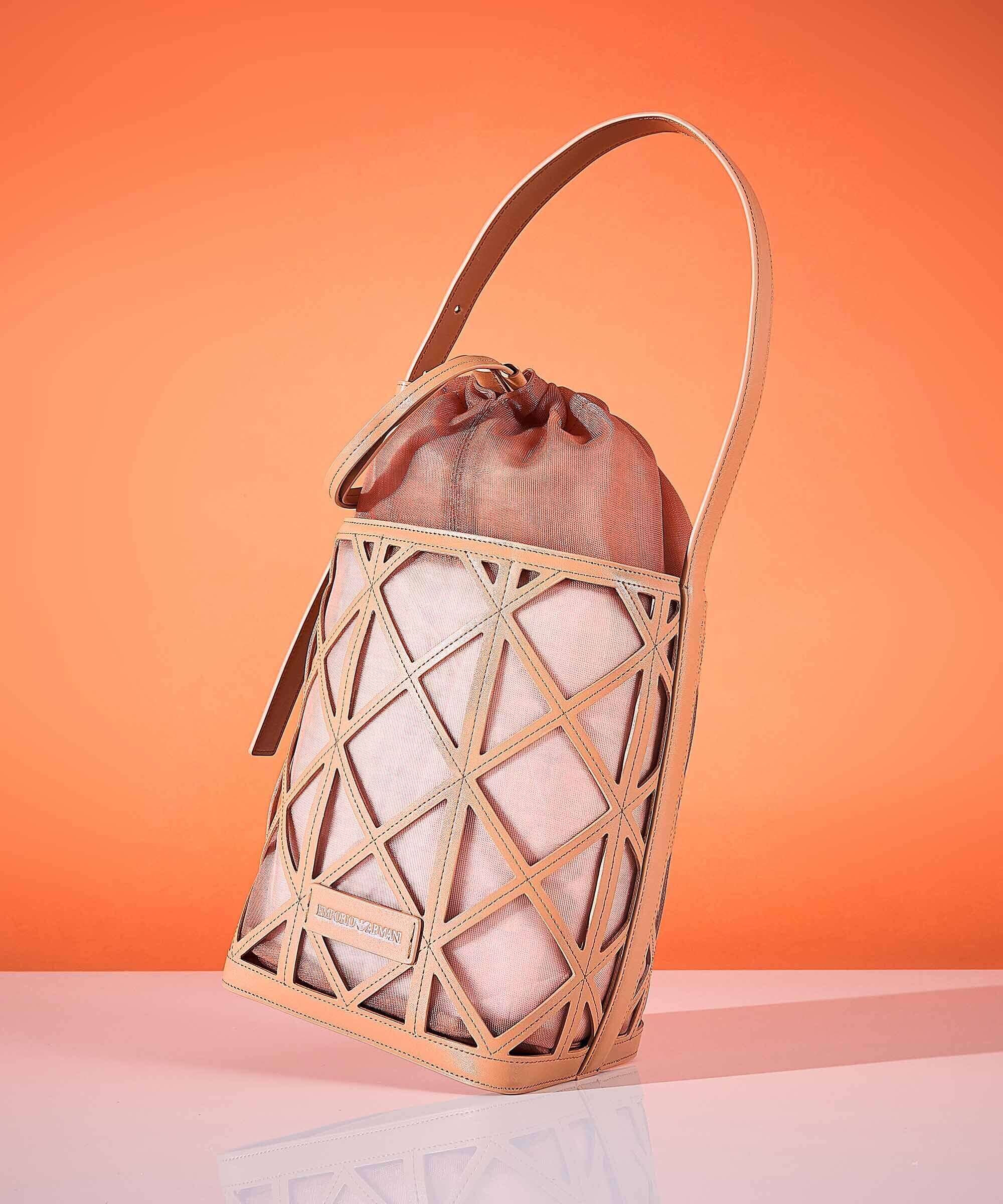 Emporio Armani Deva M Bucket bag terracotta - Image 2