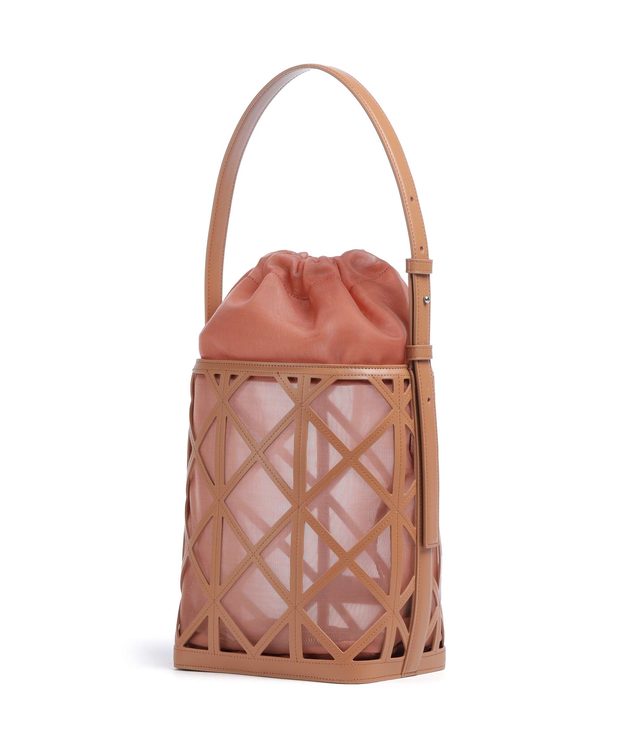 Emporio Armani Deva M Bucket bag terracotta - Image 3