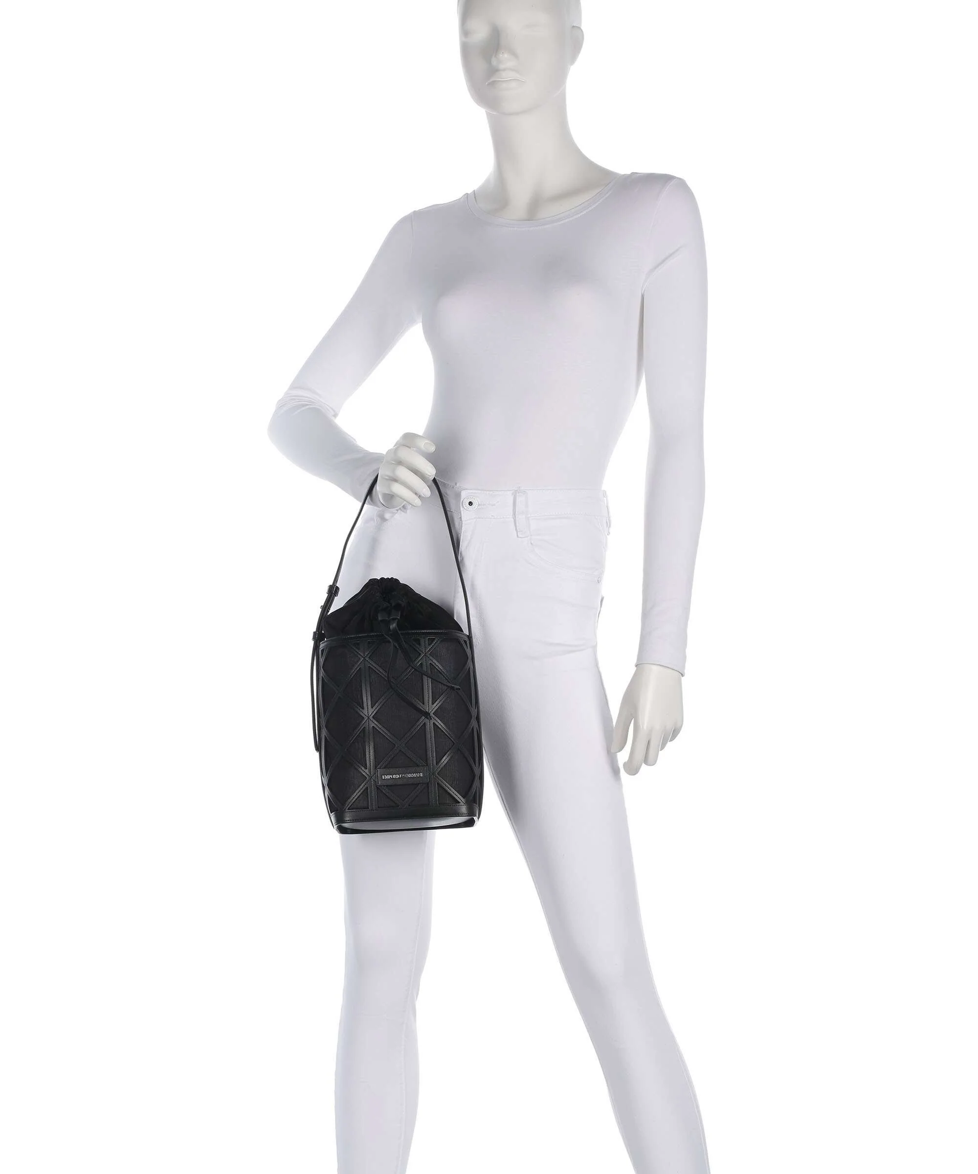 Emporio Armani Deva M Bucket bag nero - Image 3