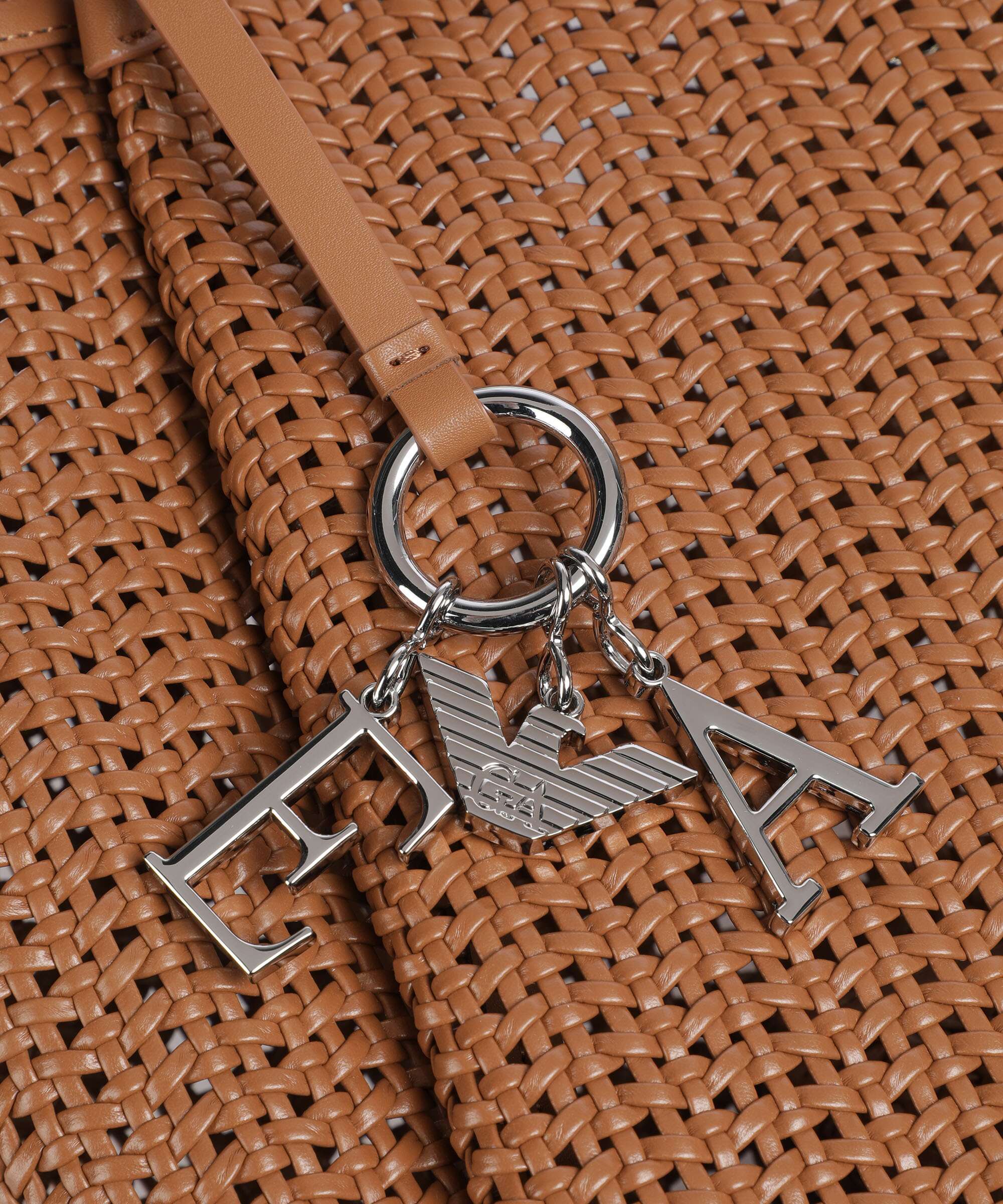 Emporio Armani Durini 24 Tote bag caramello - Image 4
