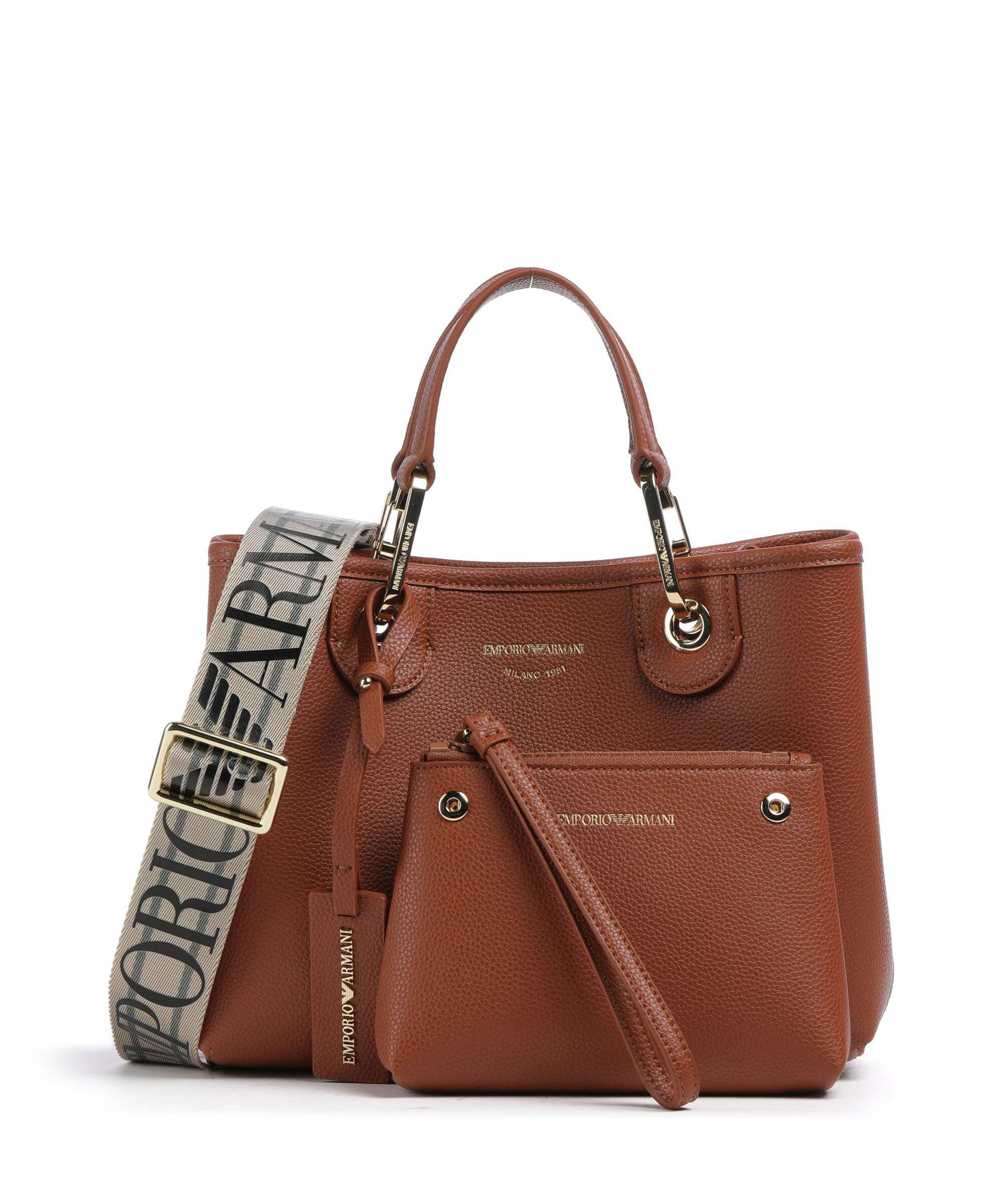 Emporio Armani My EA Handbag cuoio/rosso - Image 2