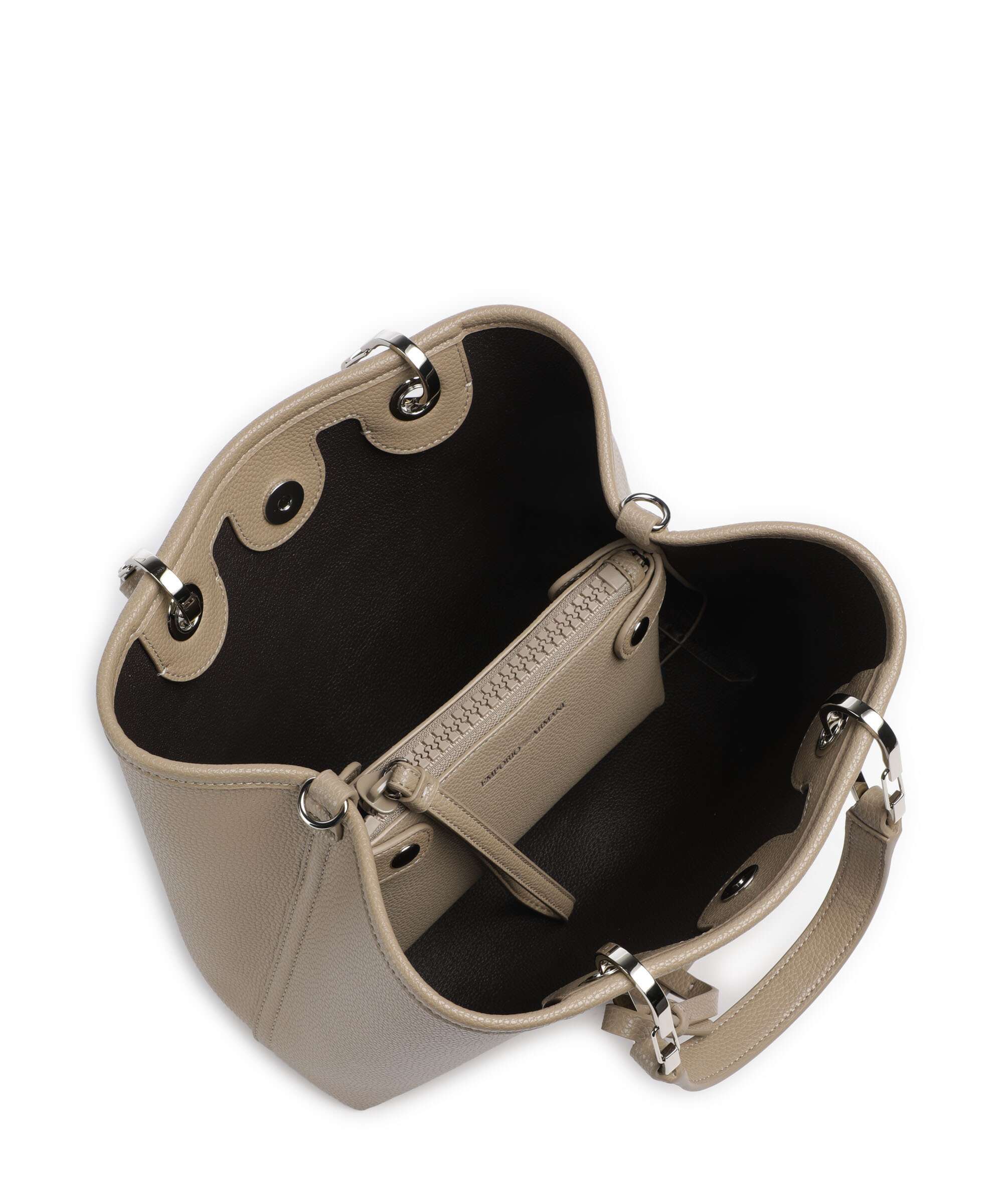 Emporio Armani My EA S Handbag creta/moka - Image 6