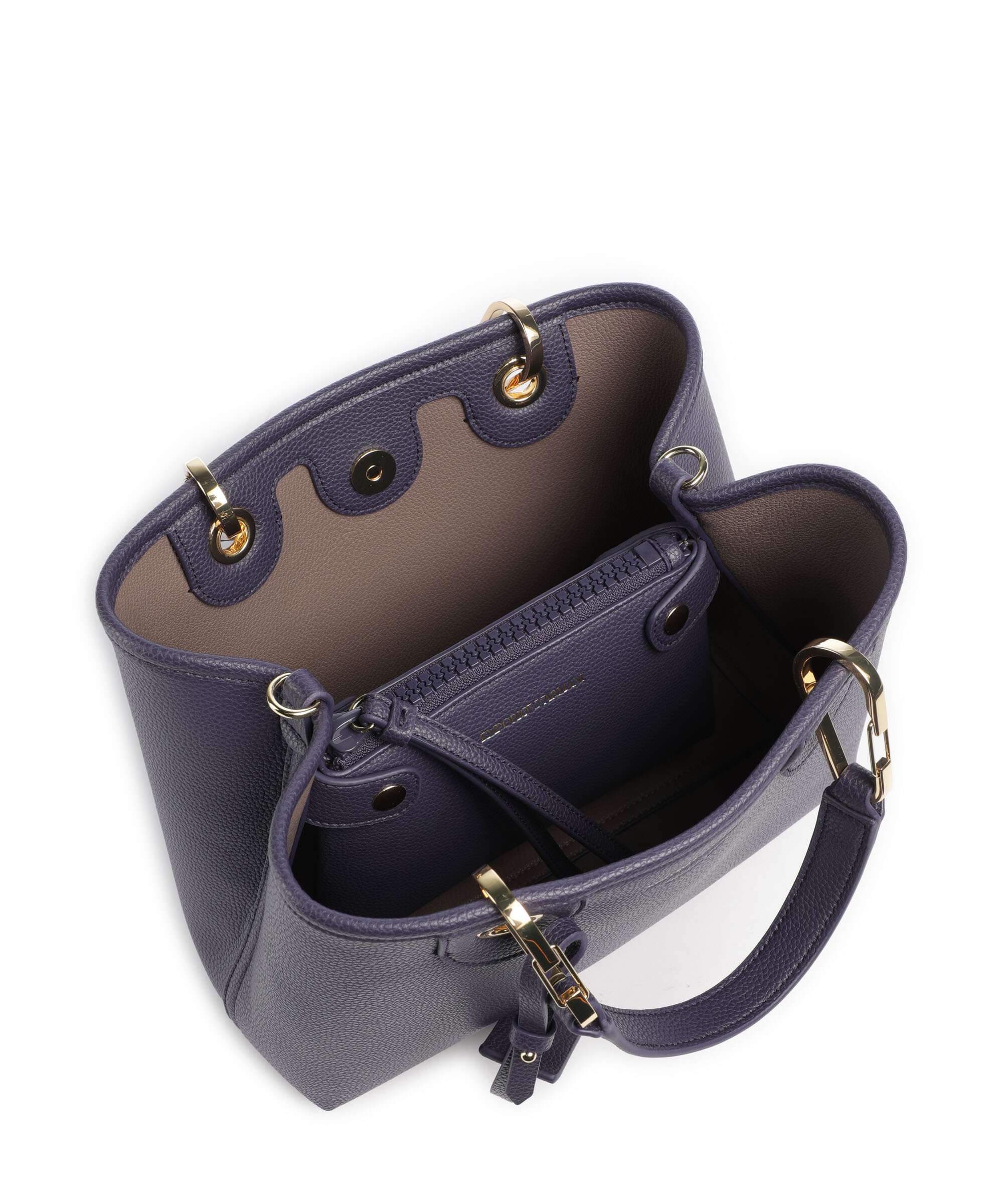 Emporio Armani My EA S Handbag mirtillo/taupe - Image 7