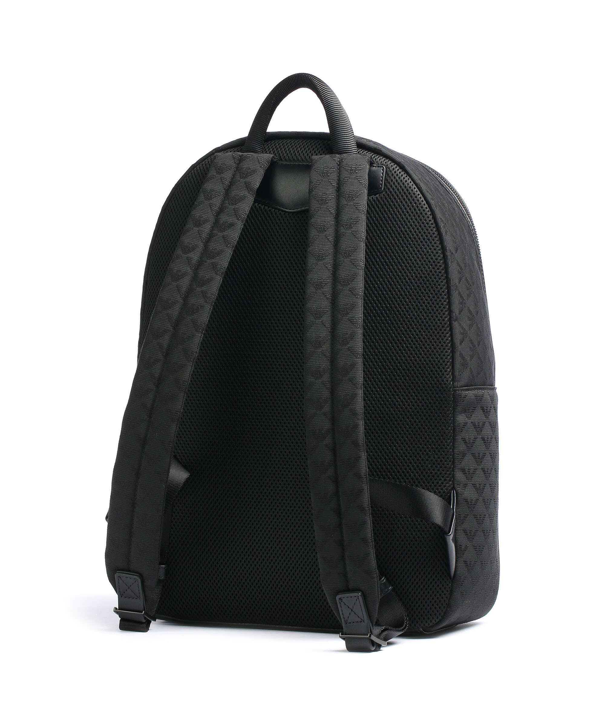 Emporio Armani Omnia Jacquard Backpack black - Image 3
