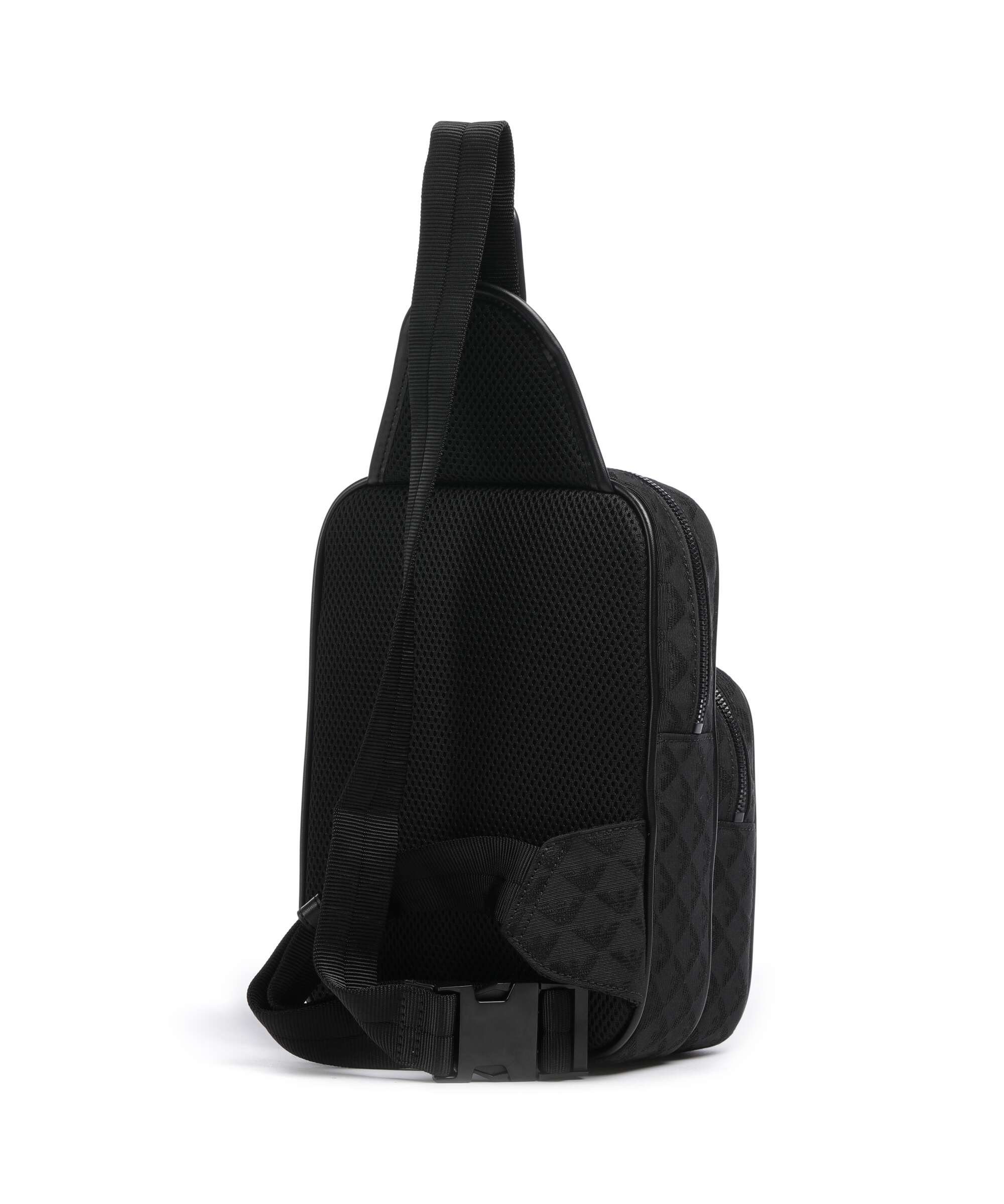 Emporio Armani Omnia Jacquard Sling bag black - Image 3