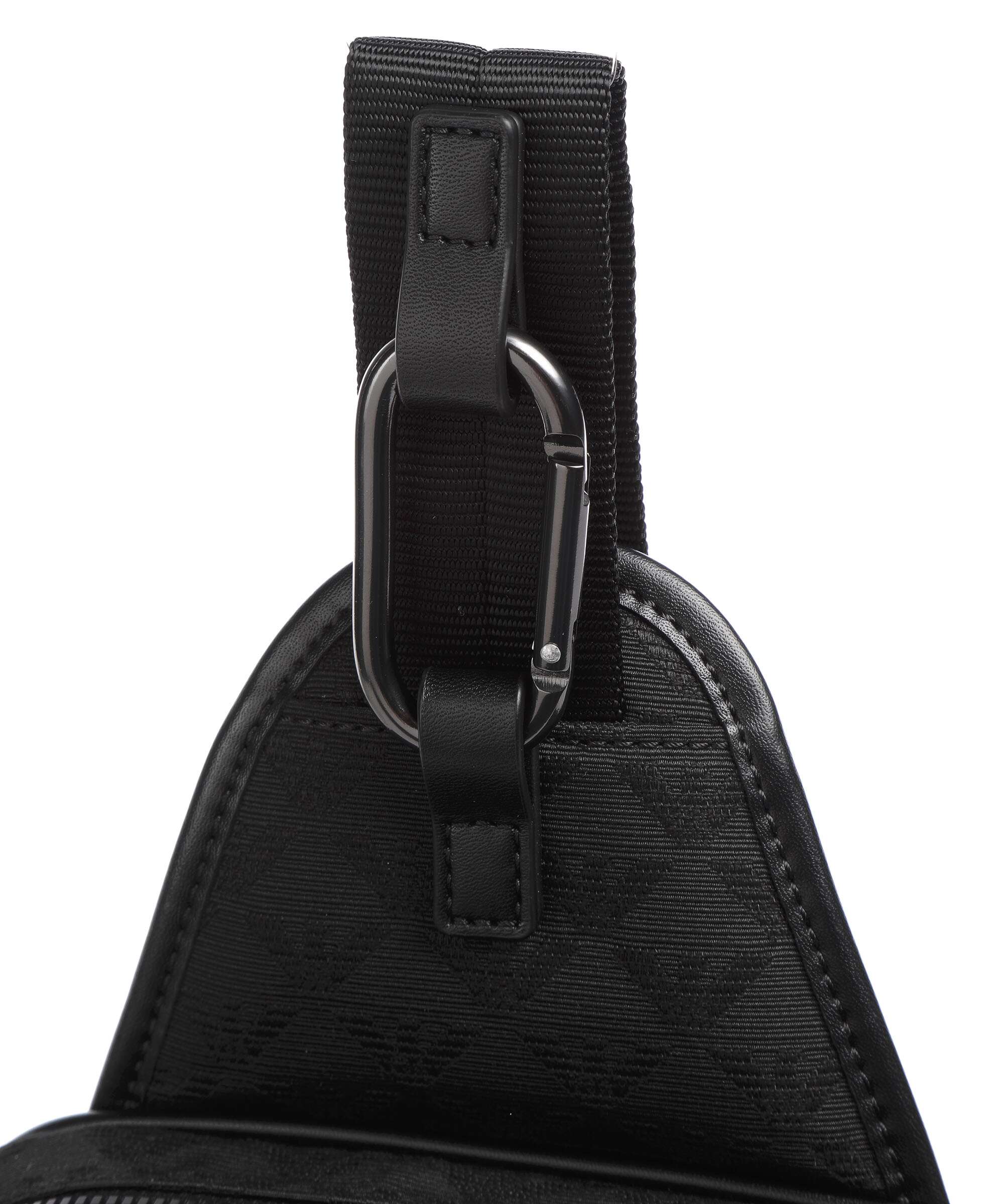 Emporio Armani Omnia Jacquard Sling bag black - Image 5