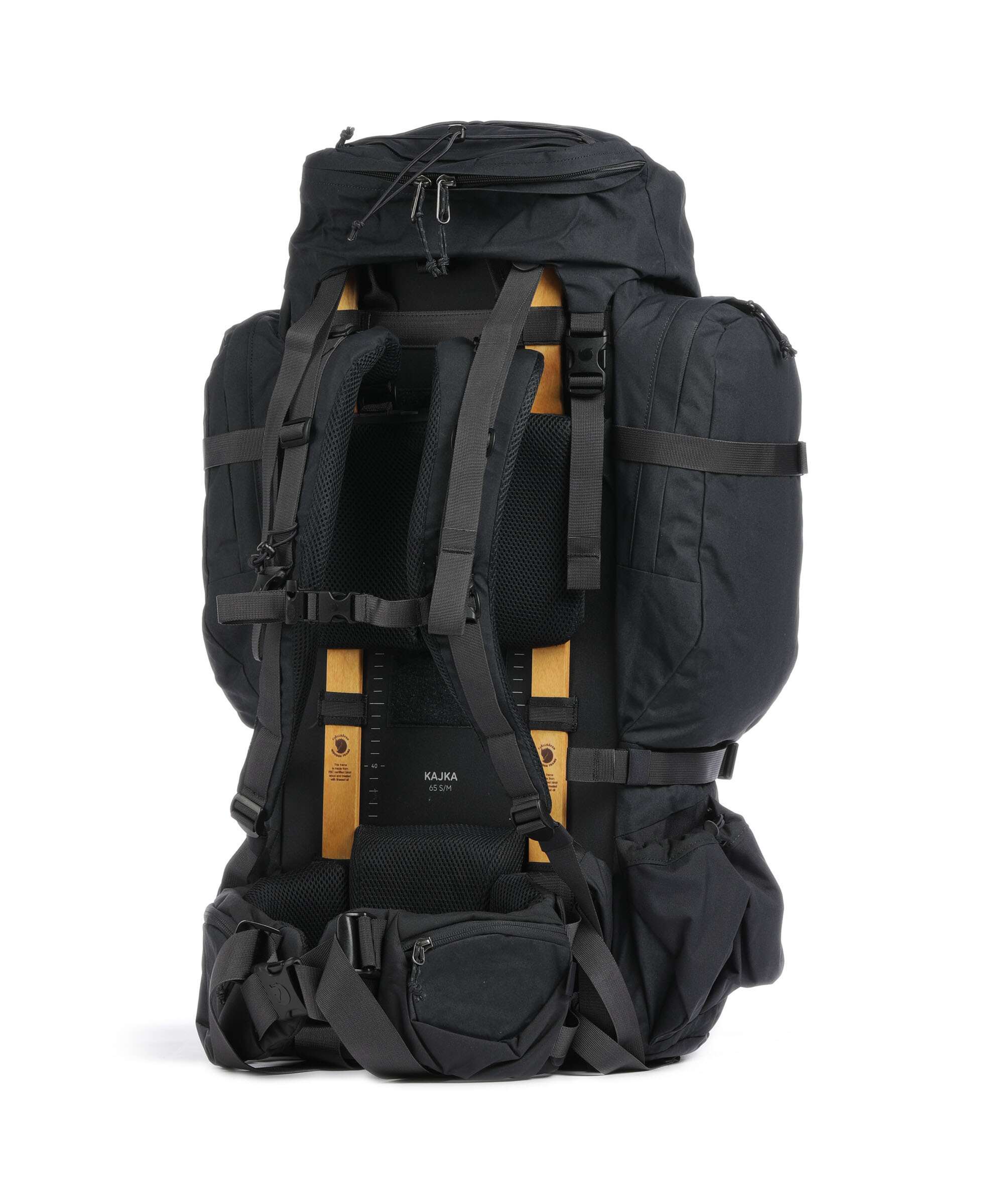 Fjällräven Kajka 65 S/M Trekking backpack coal black - Image 2