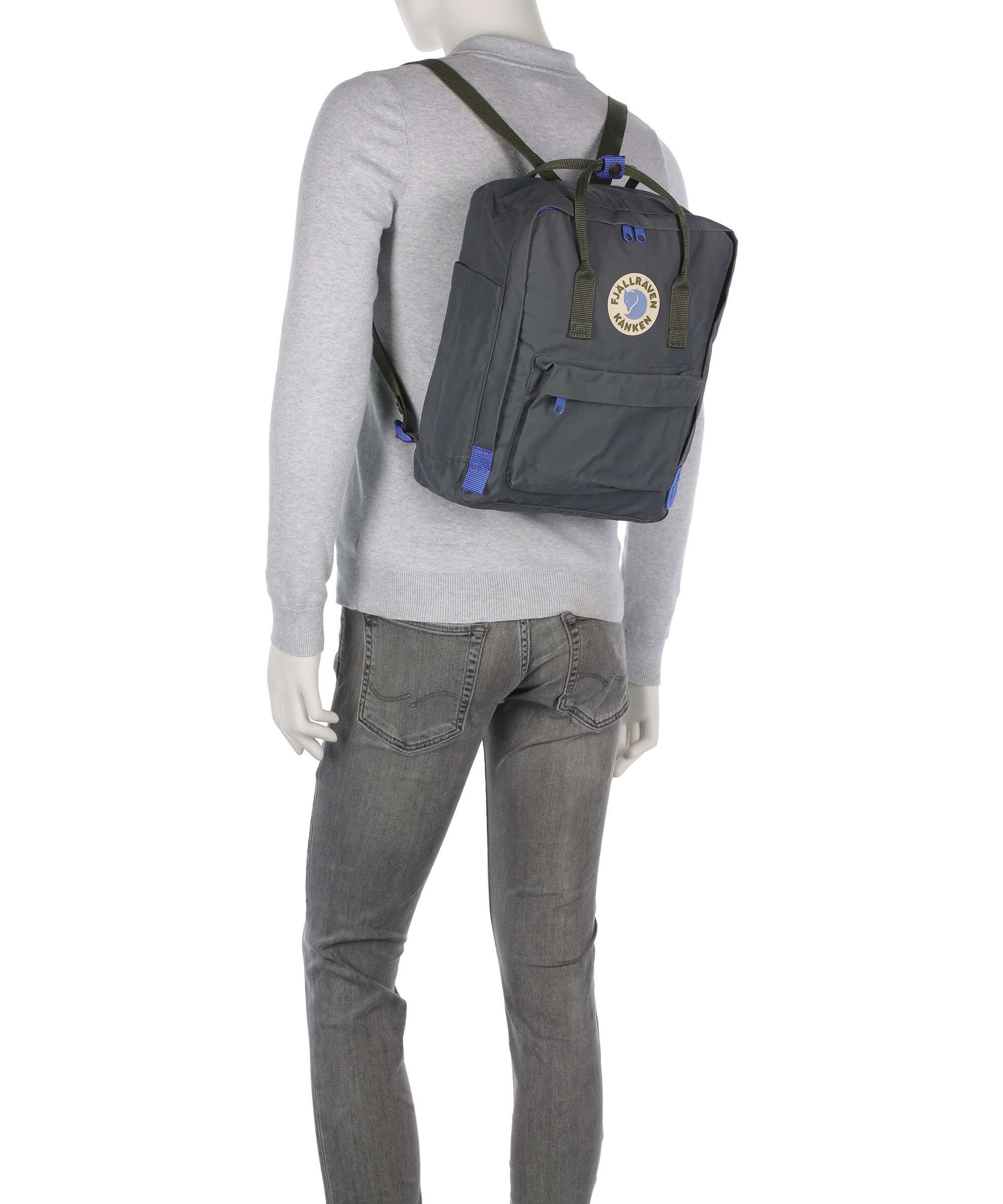 Fjällräven Kånken Koncept Backpack khaki dust/kantarell - Image 3