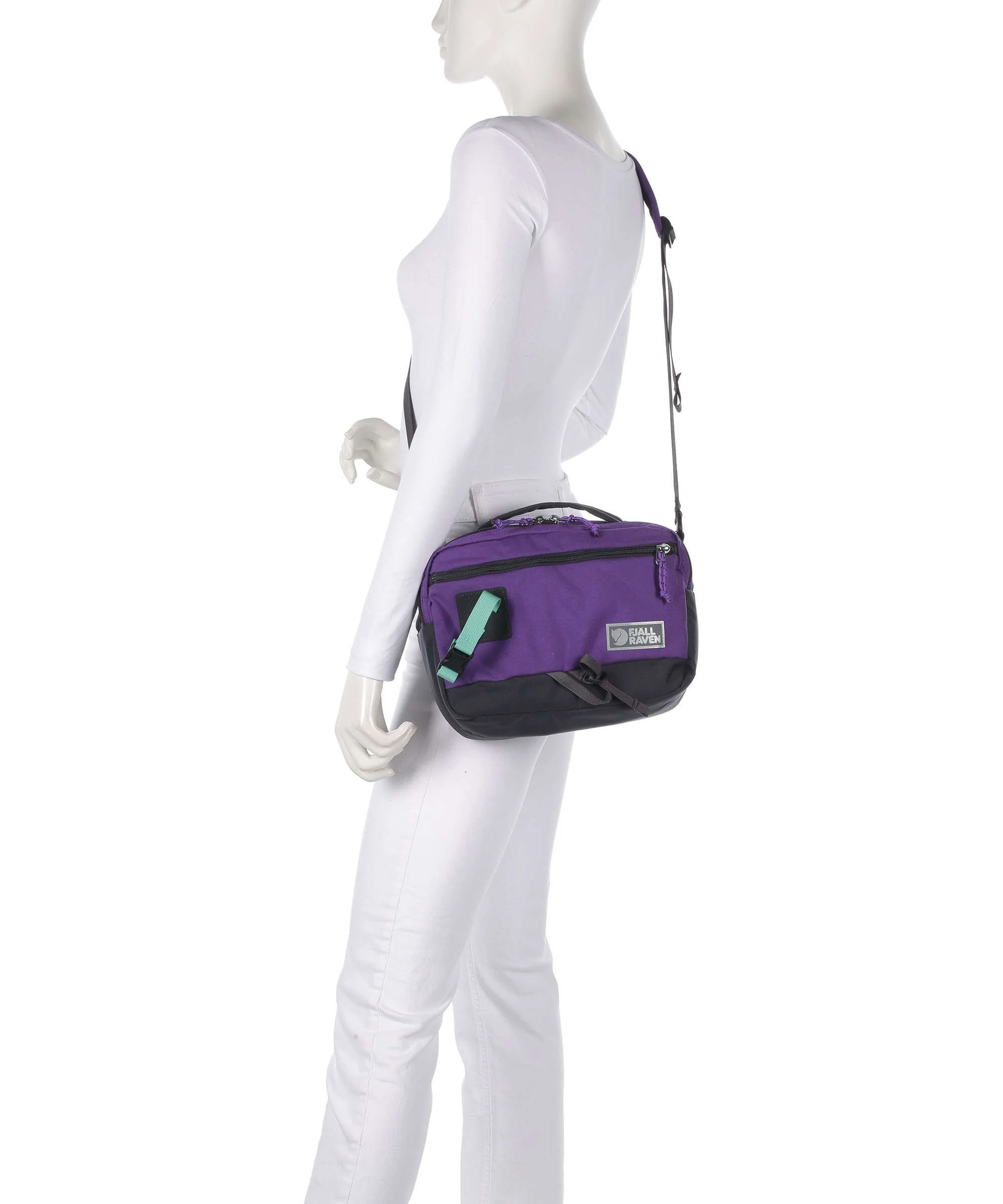 Fjällräven Vardag 6 Crossbody bag violette/coal black - Image 3