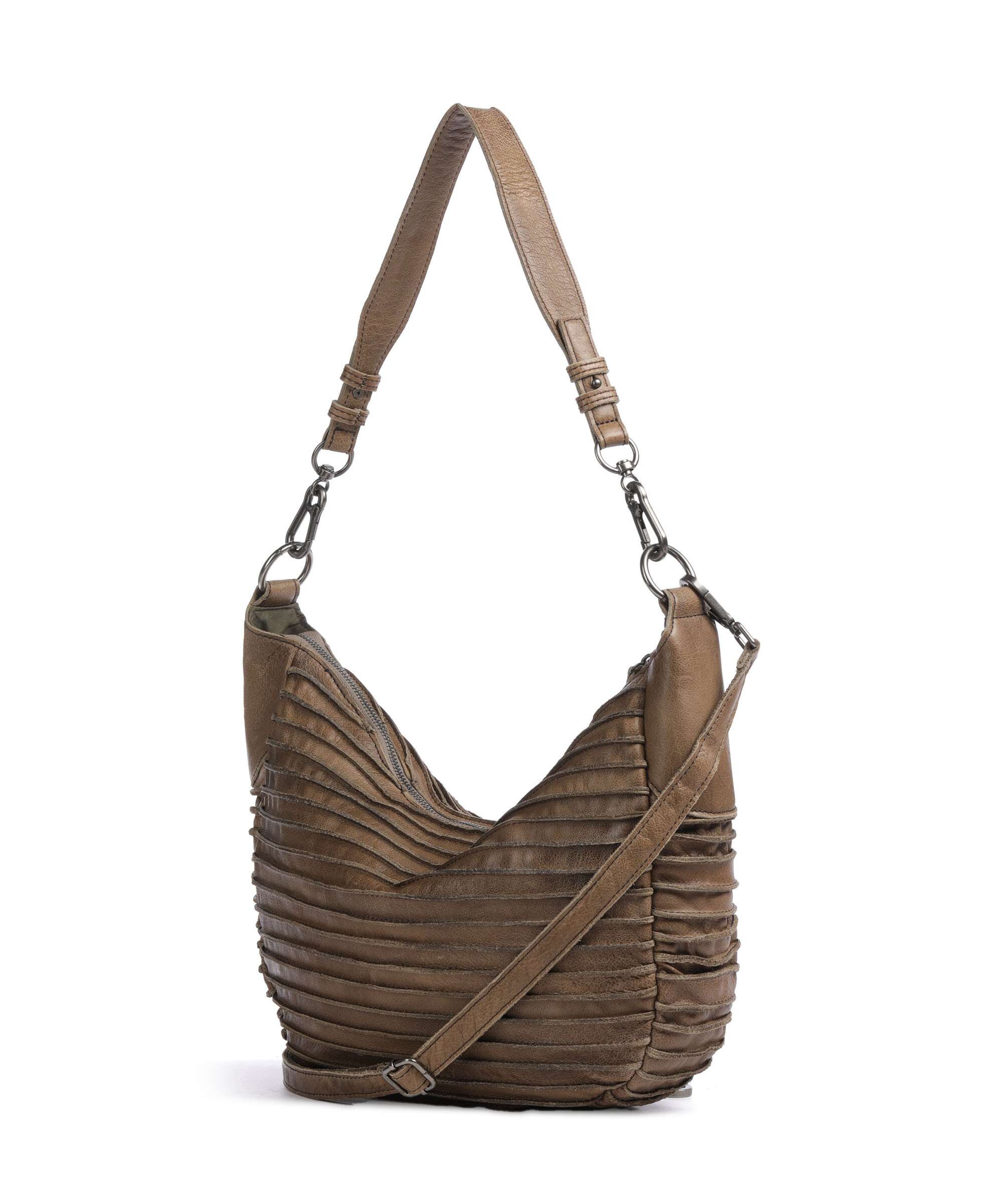 FredsBruder Bestseller Riffel Flowow Hobo bag olive - Image 2