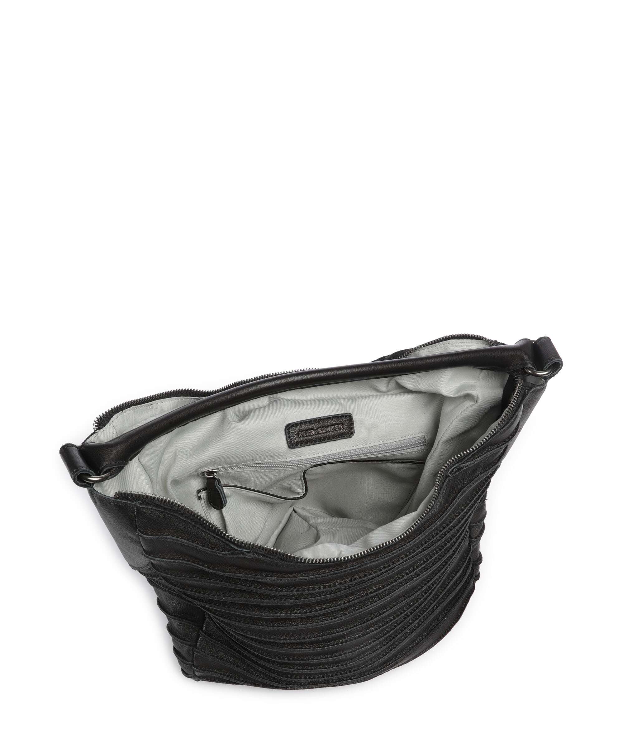 FredsBruder Bestseller Riffeltier S Hobo bag black - Image 6