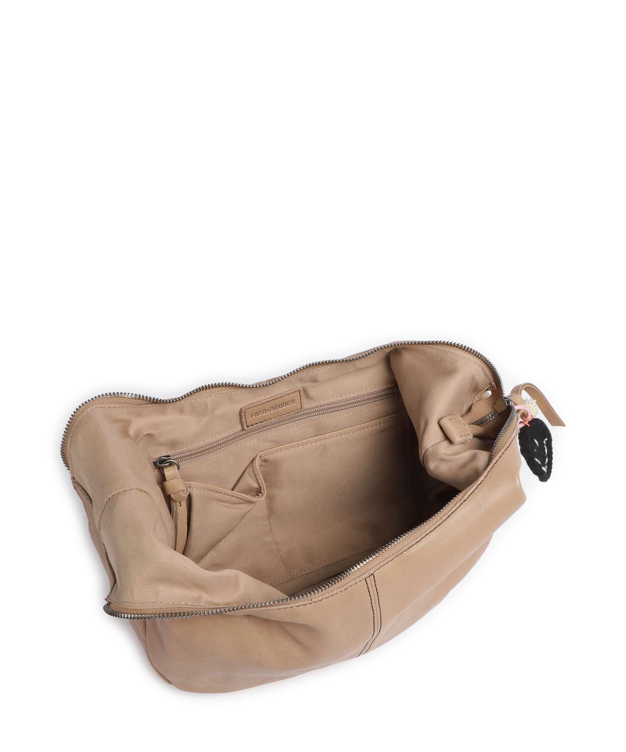 FredsBruder Take A Smile Big Hobo bag milk coffee - Image 6