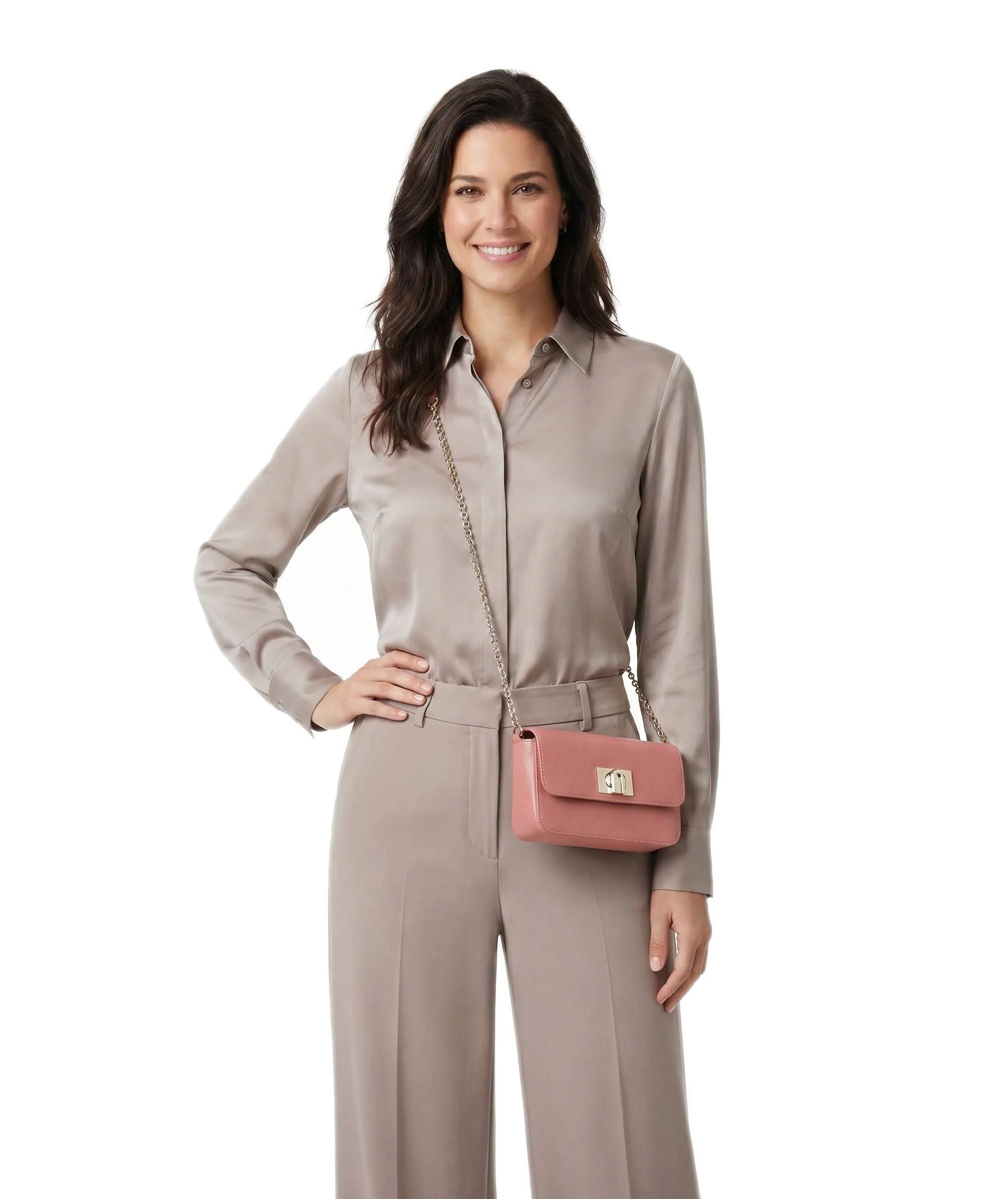 Furla 1927 Mini Crossbody bag rosewood - Image 3
