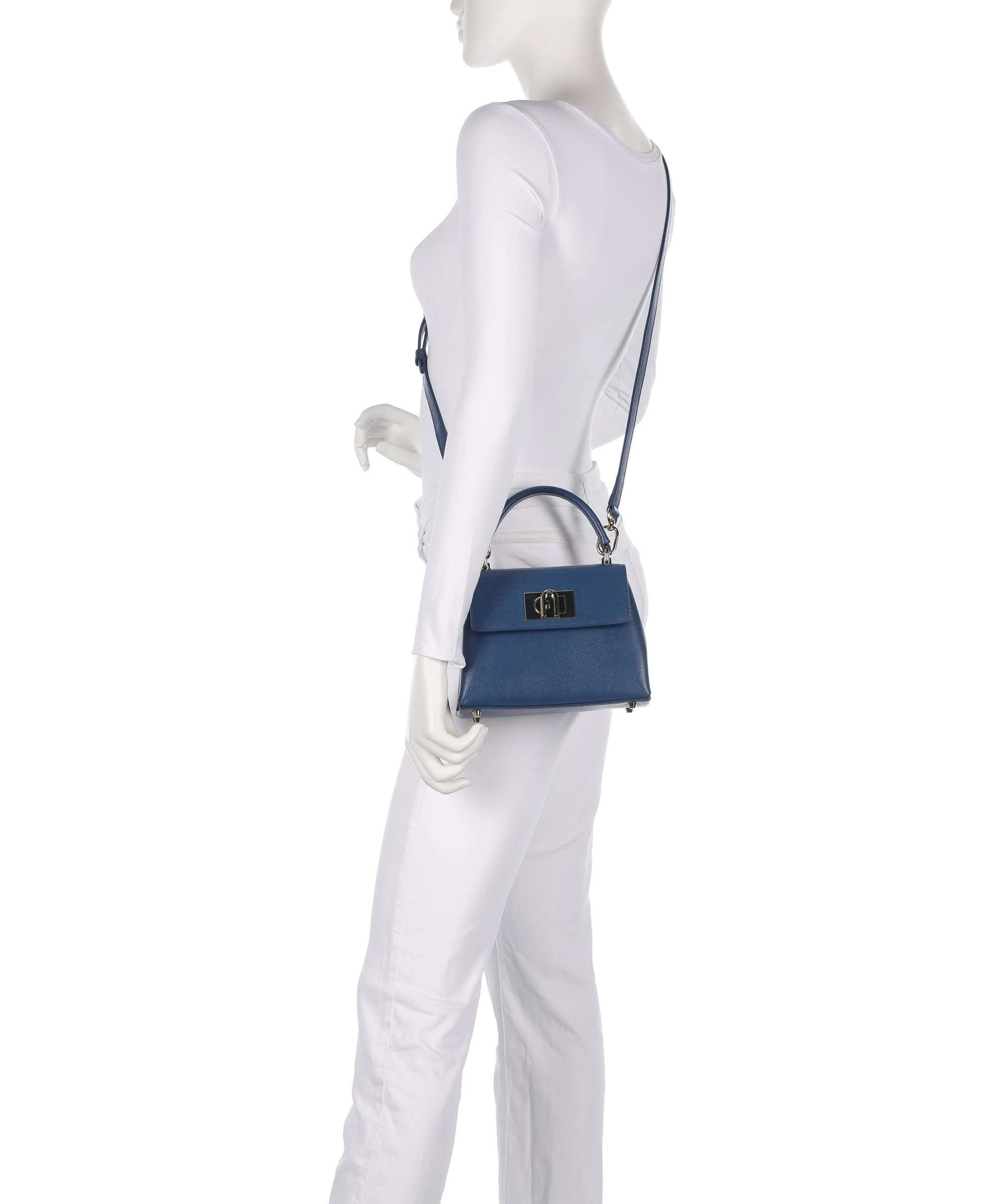 Furla 1927 Mini Handbag indigo - Image 3