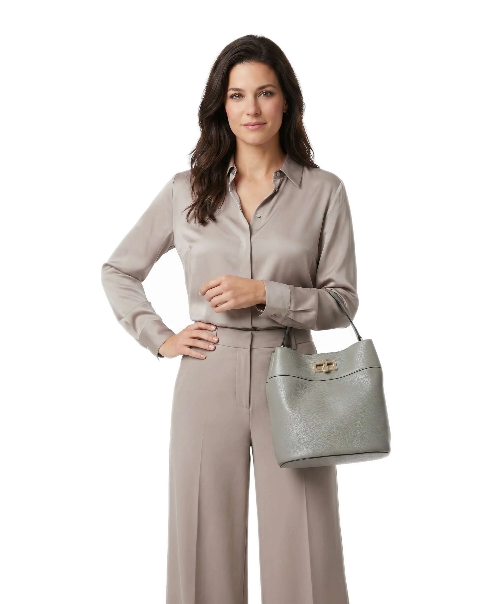 Furla Amelia M Bucket bag agave - Image 3