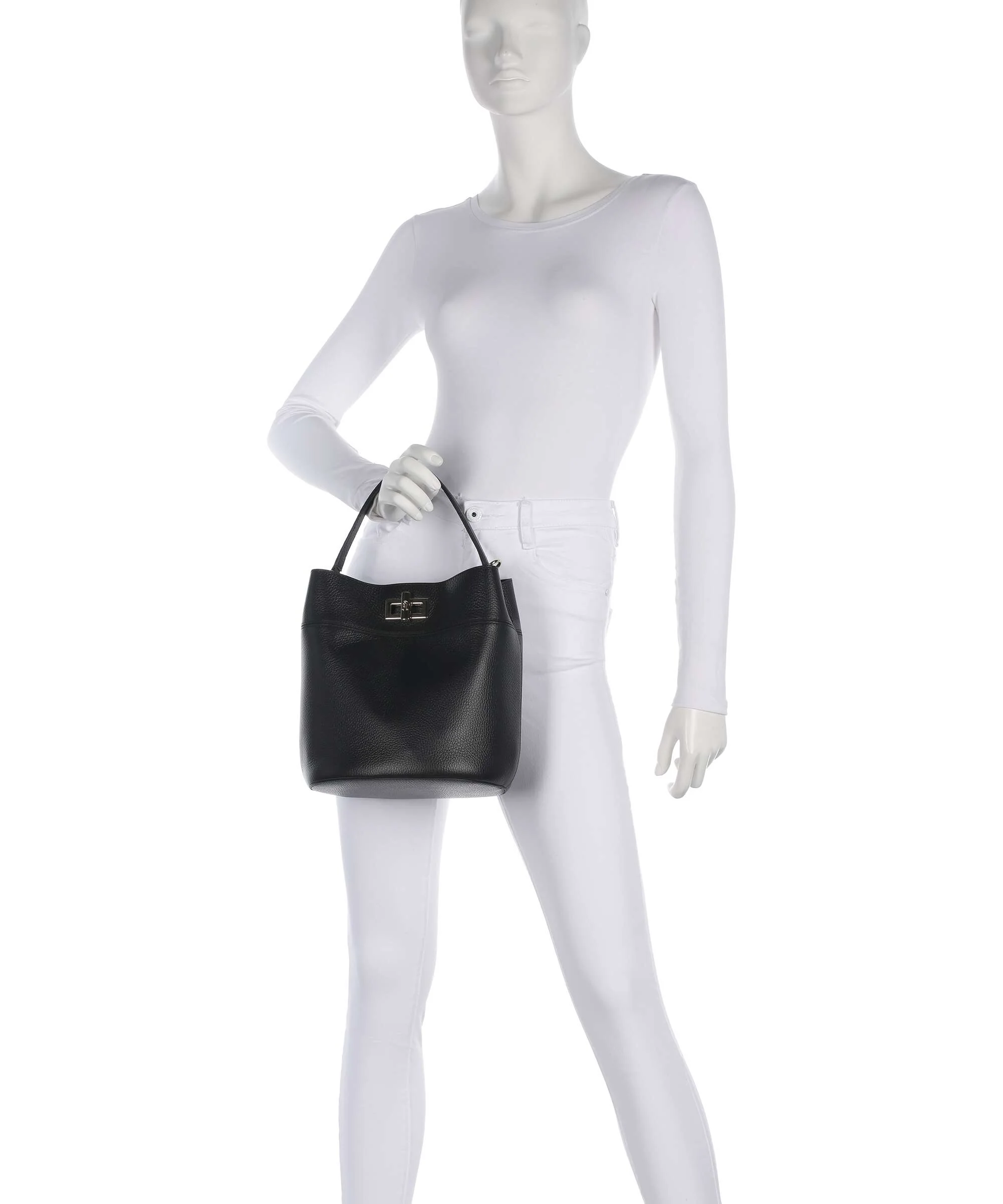 Furla Amelia M Bucket bag nero - Image 4