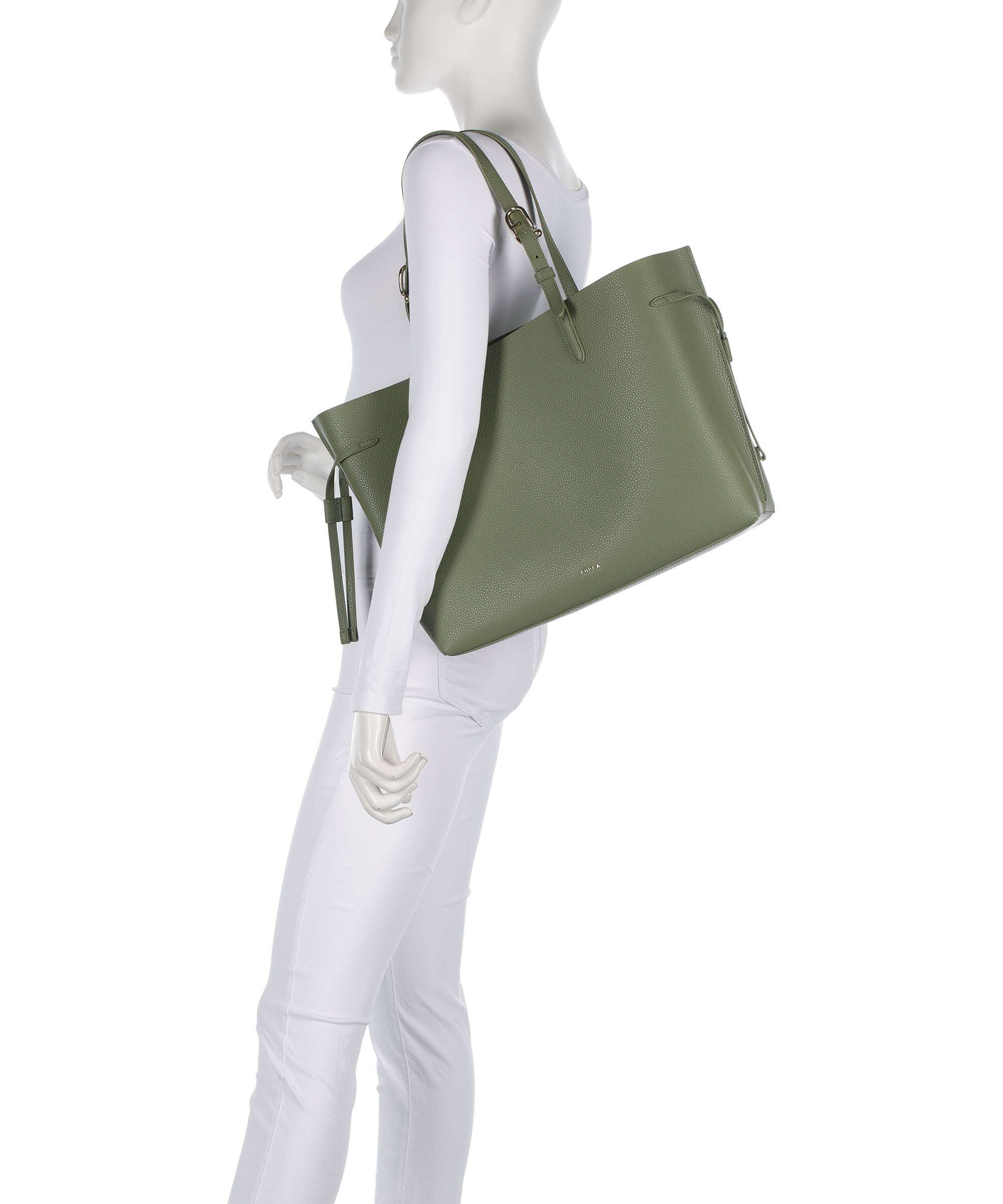 Furla Ava L Tote bag avocado/toffee - Image 3