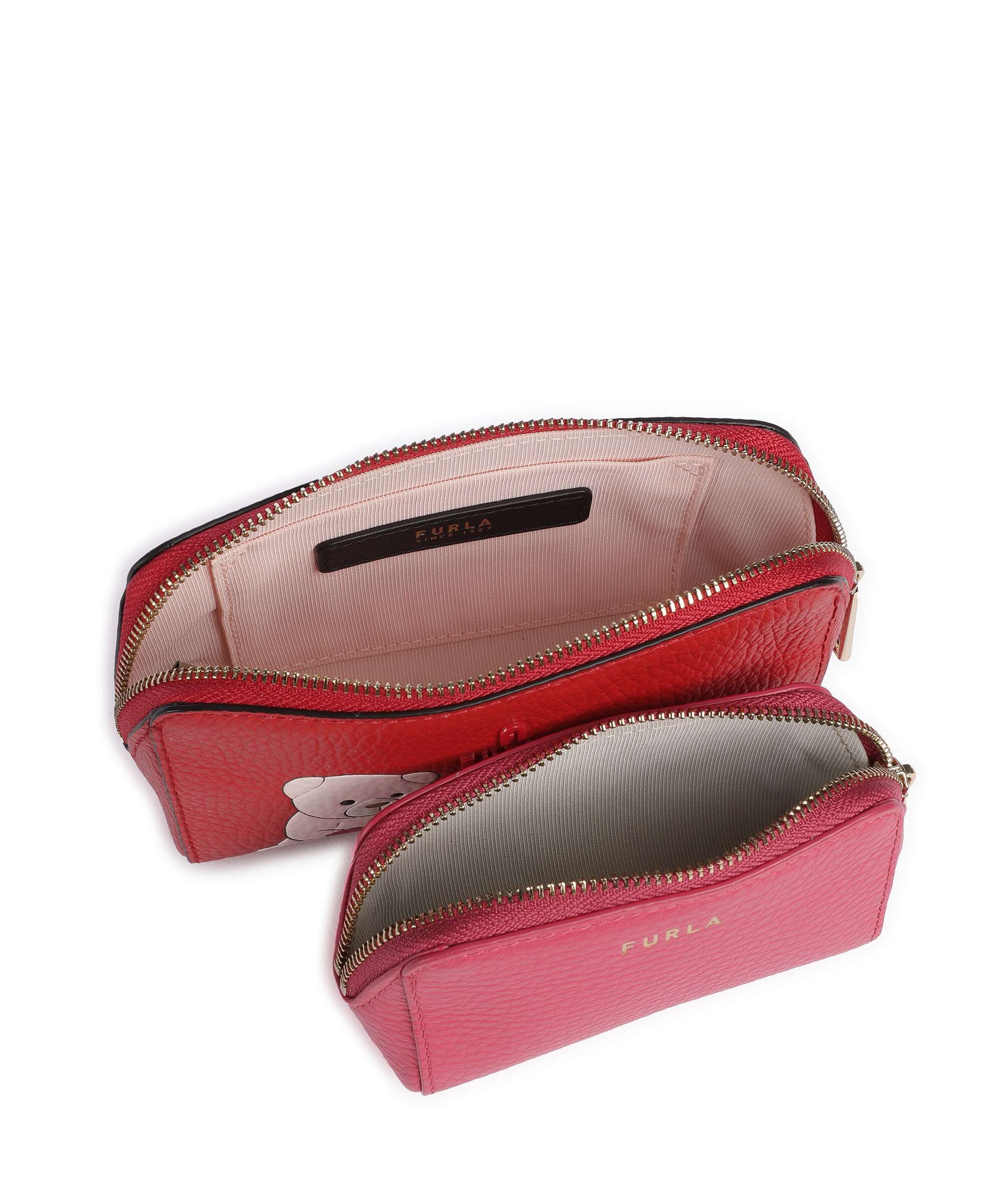 Furla Camelia M Cosmetic bag red/velvet pink - Image 5