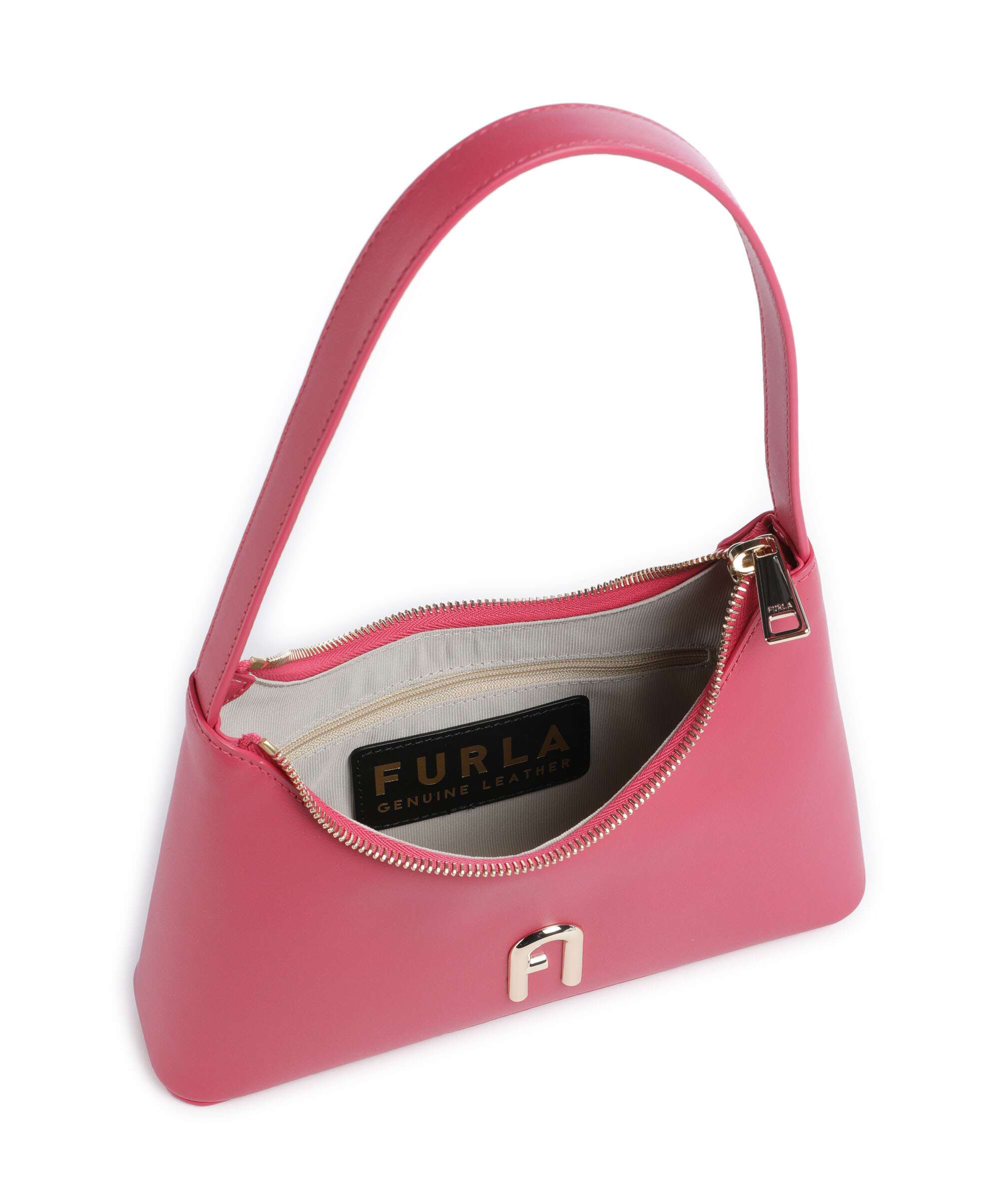 Furla Diamante Mini Shoulder bag velvet pink - Image 5