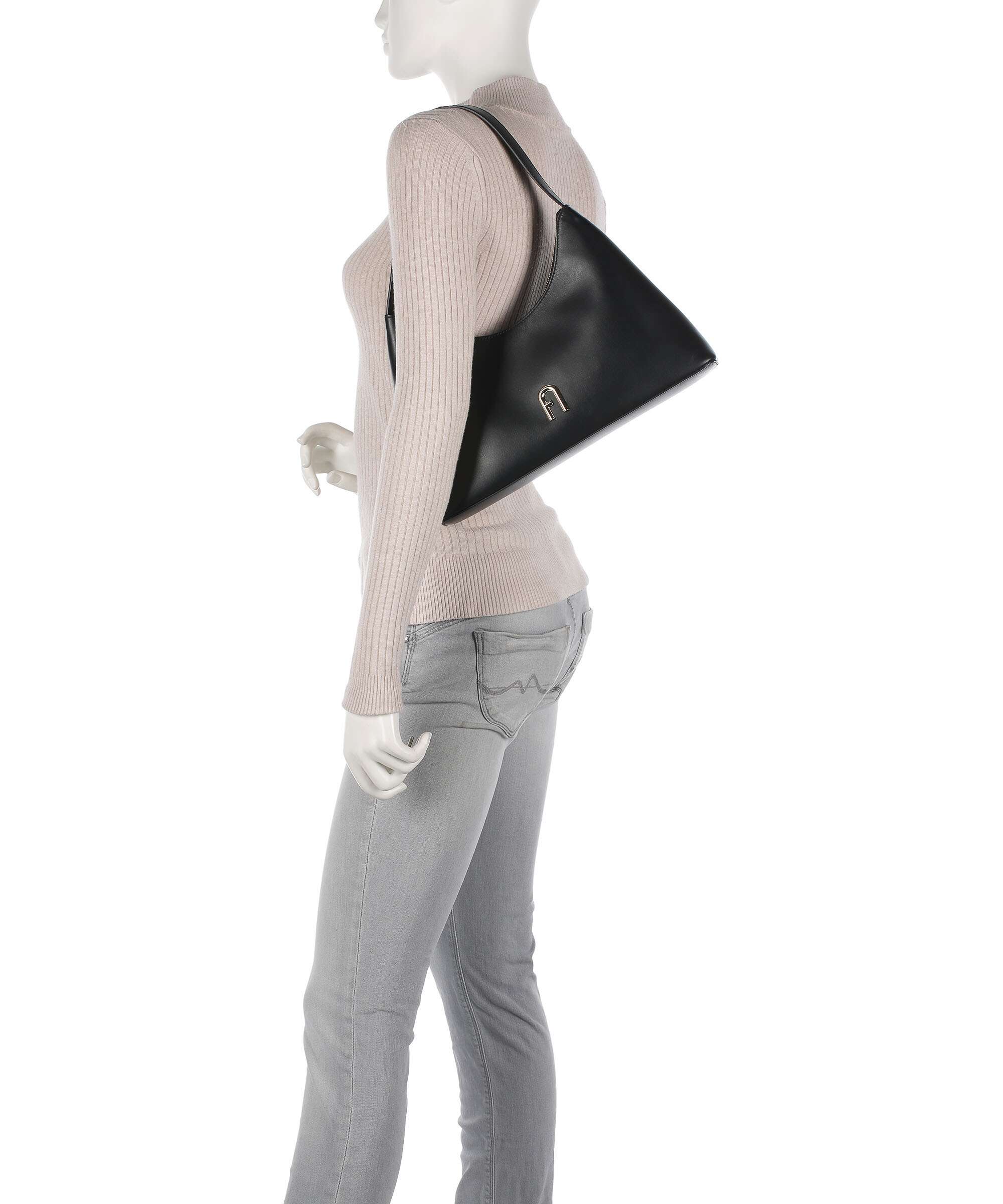 Furla Diamante S Shoulder bag nero - Image 3