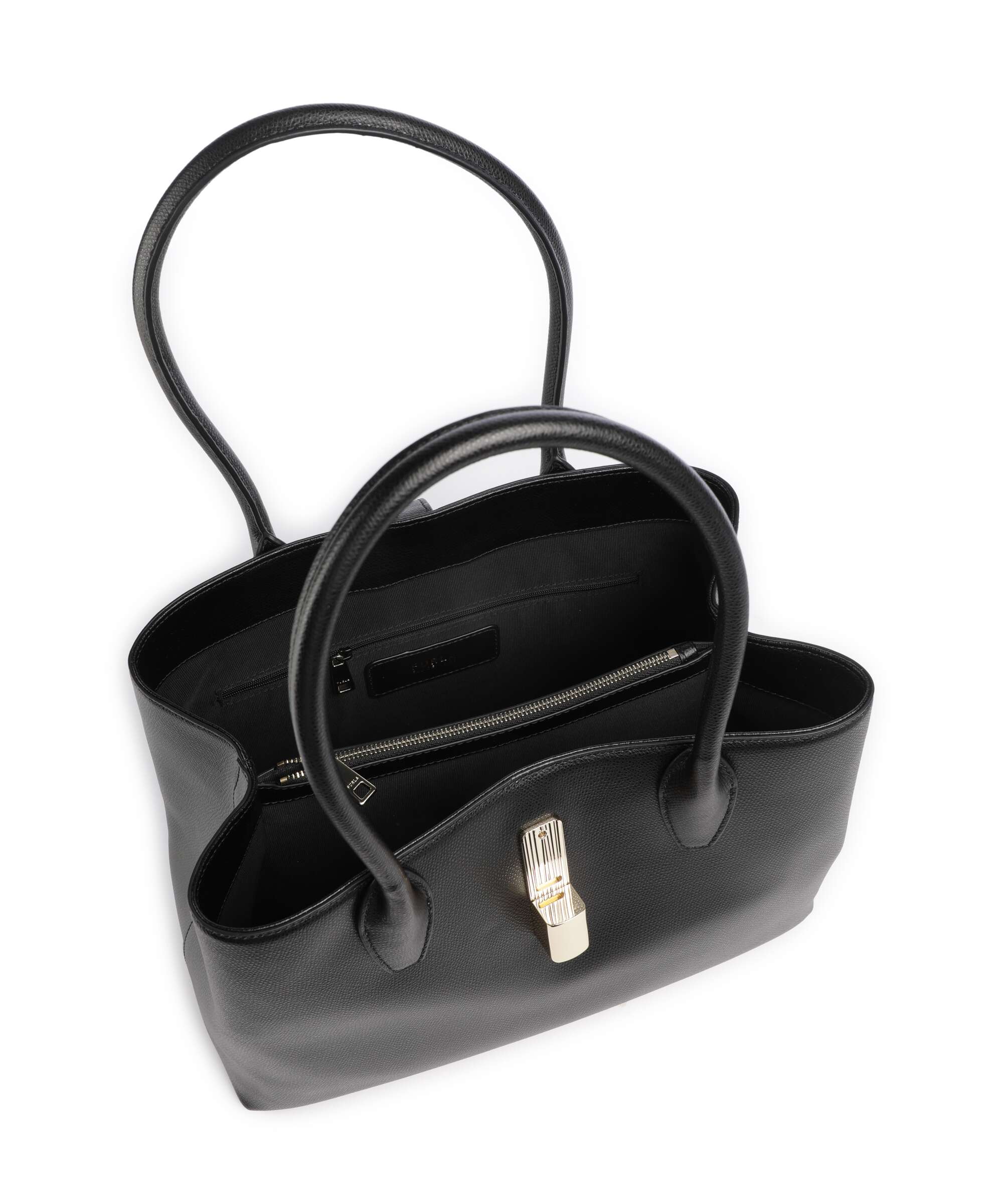 Furla Goccia M Tote bag nero - Image 5