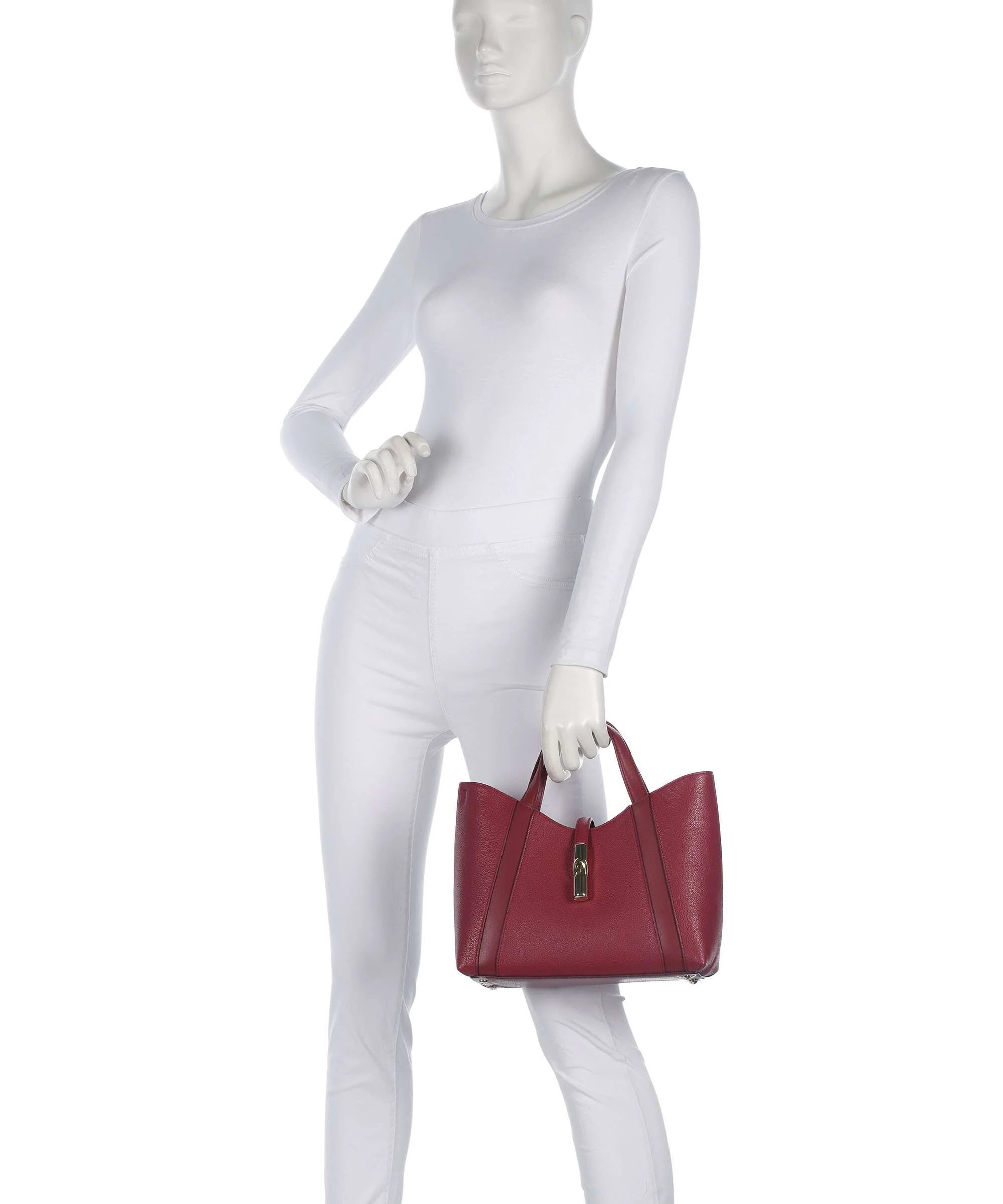 Furla Goccia S Handbag ciliegia - Image 3