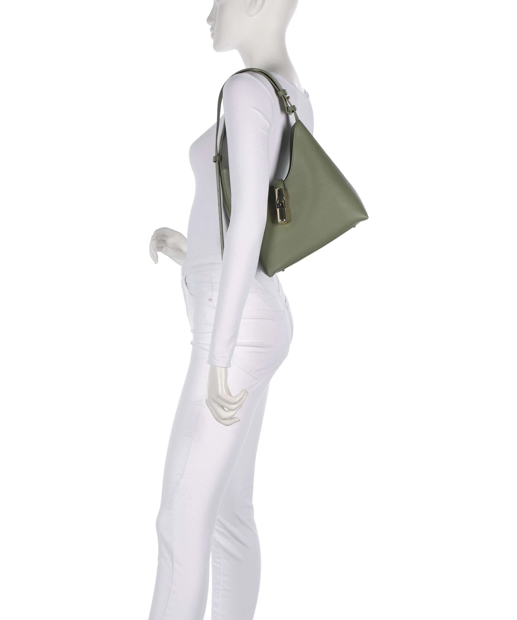 Furla Goccia S Shoulder bag avocado - Image 3