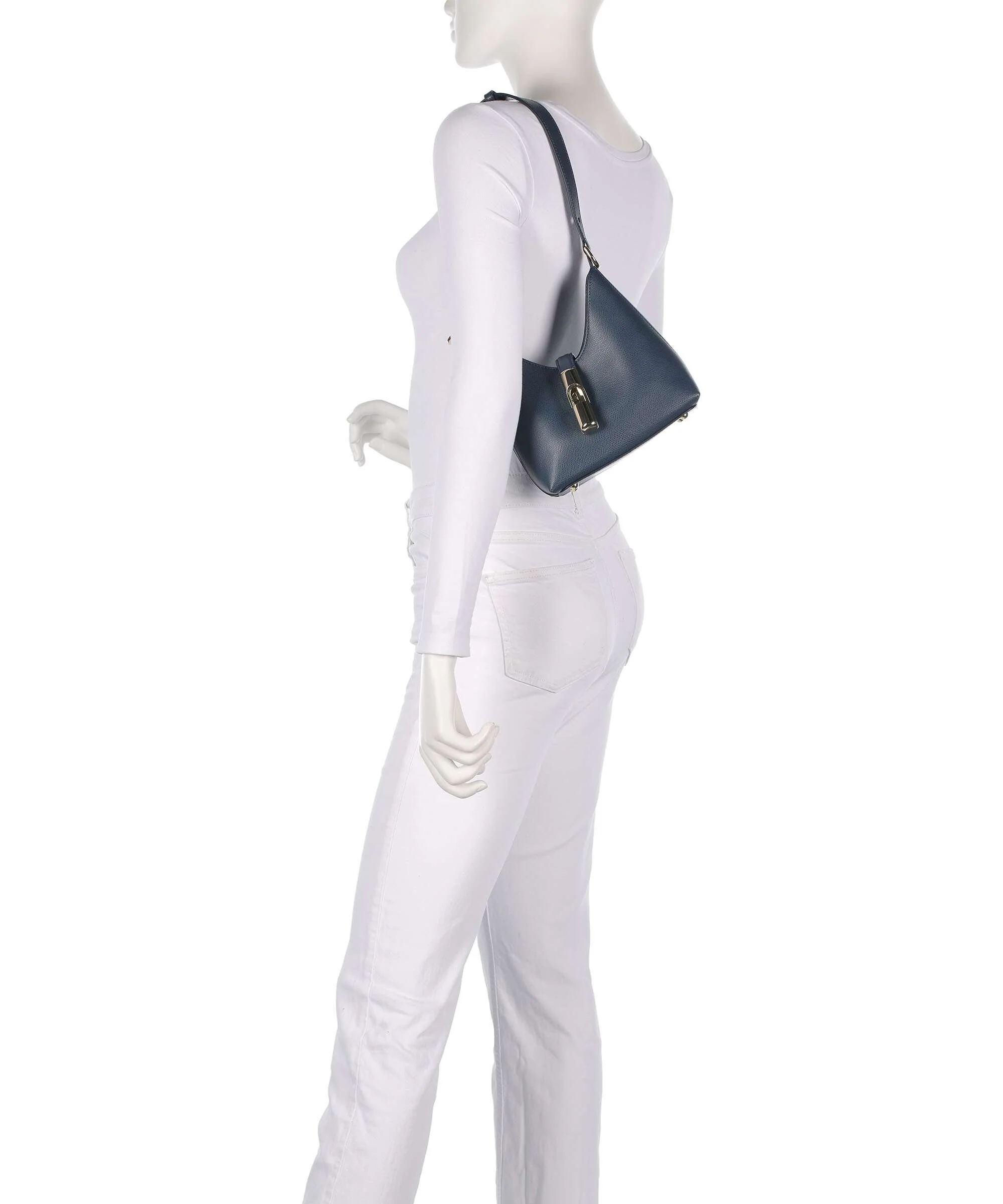Furla Iride Mini Shoulder bag grigio blu - Image 3