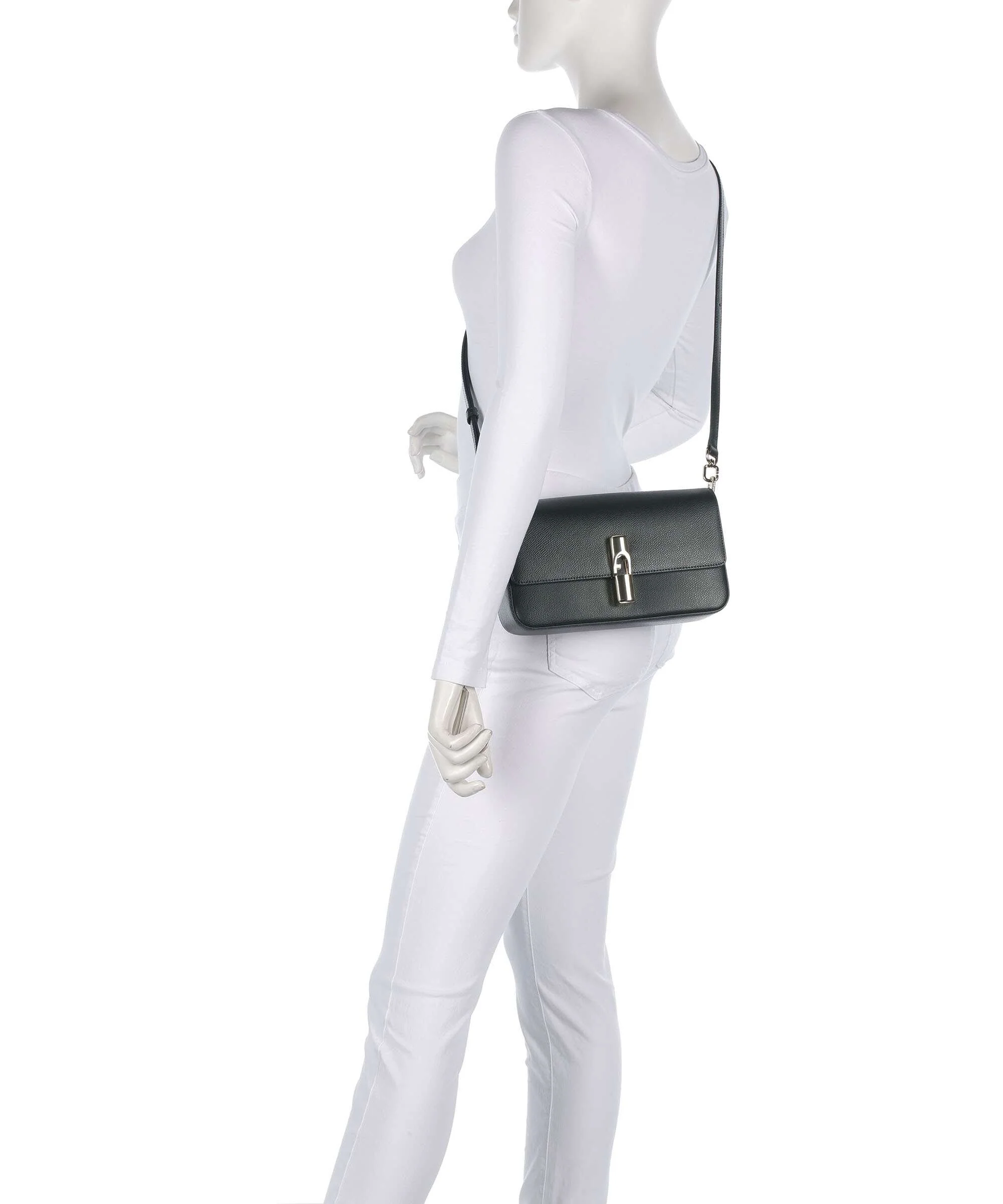 Furla Iride S Crossbody bag deep green - Image 3