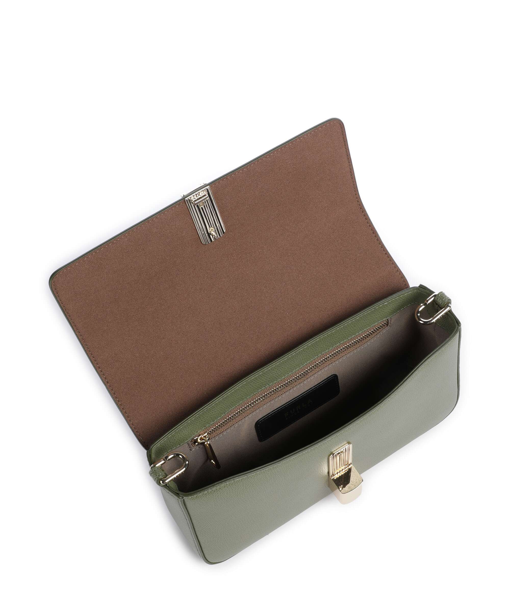 Furla Iride S Crossbody bag avocado - Image 6