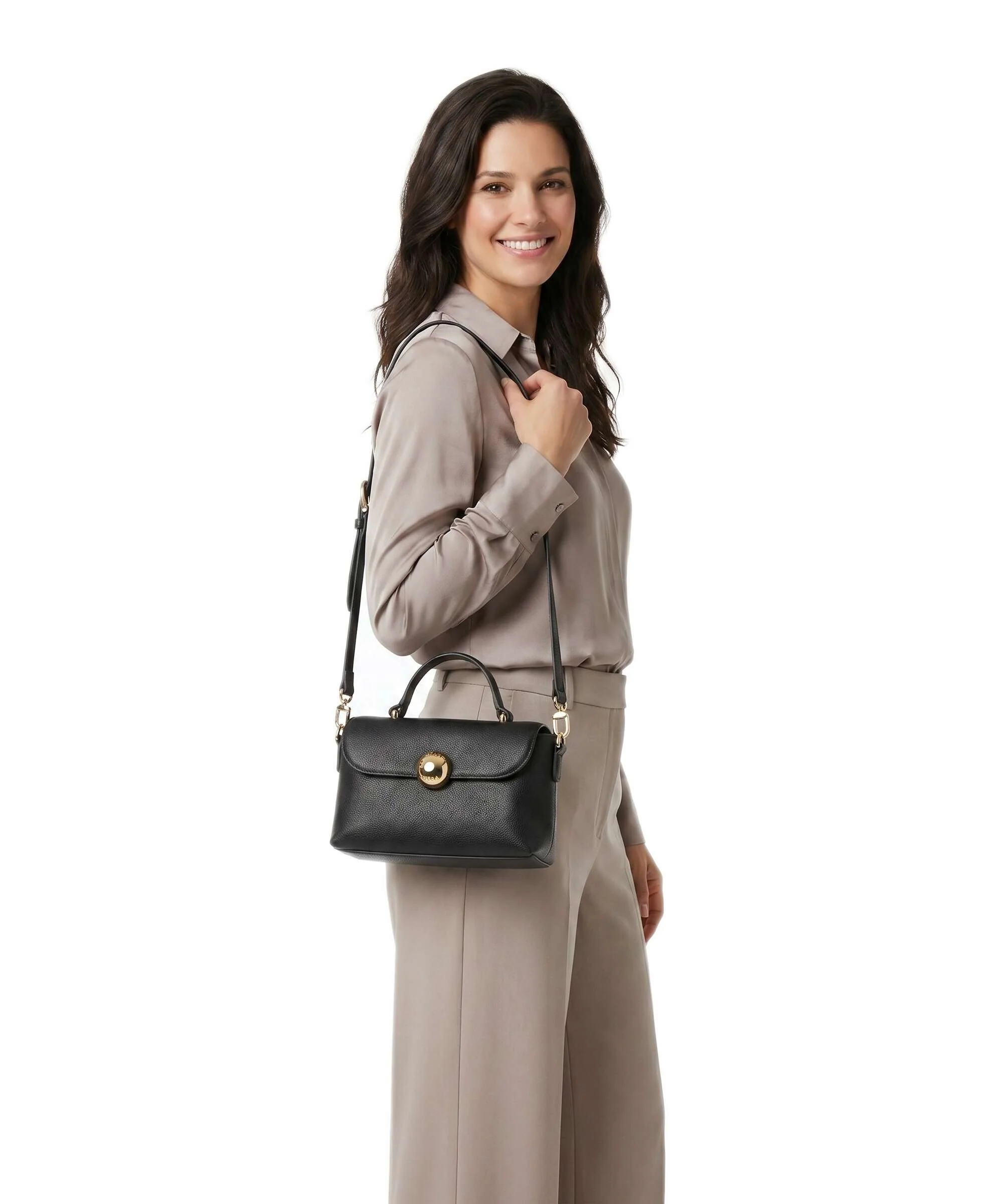 Furla Moonlight Mini Crossbody bag nero - Image 3