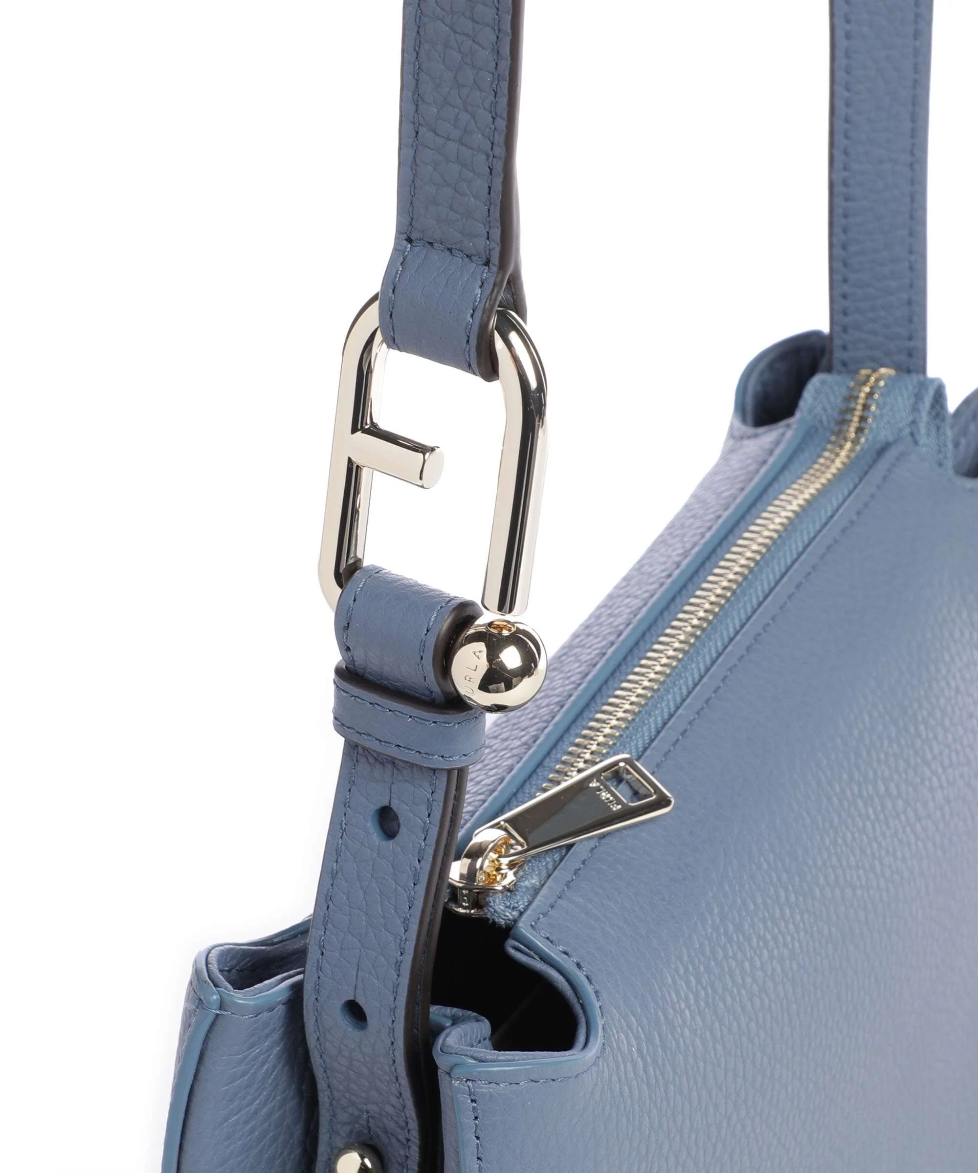Furla Nuvola S Crossbody bag denim - Image 4