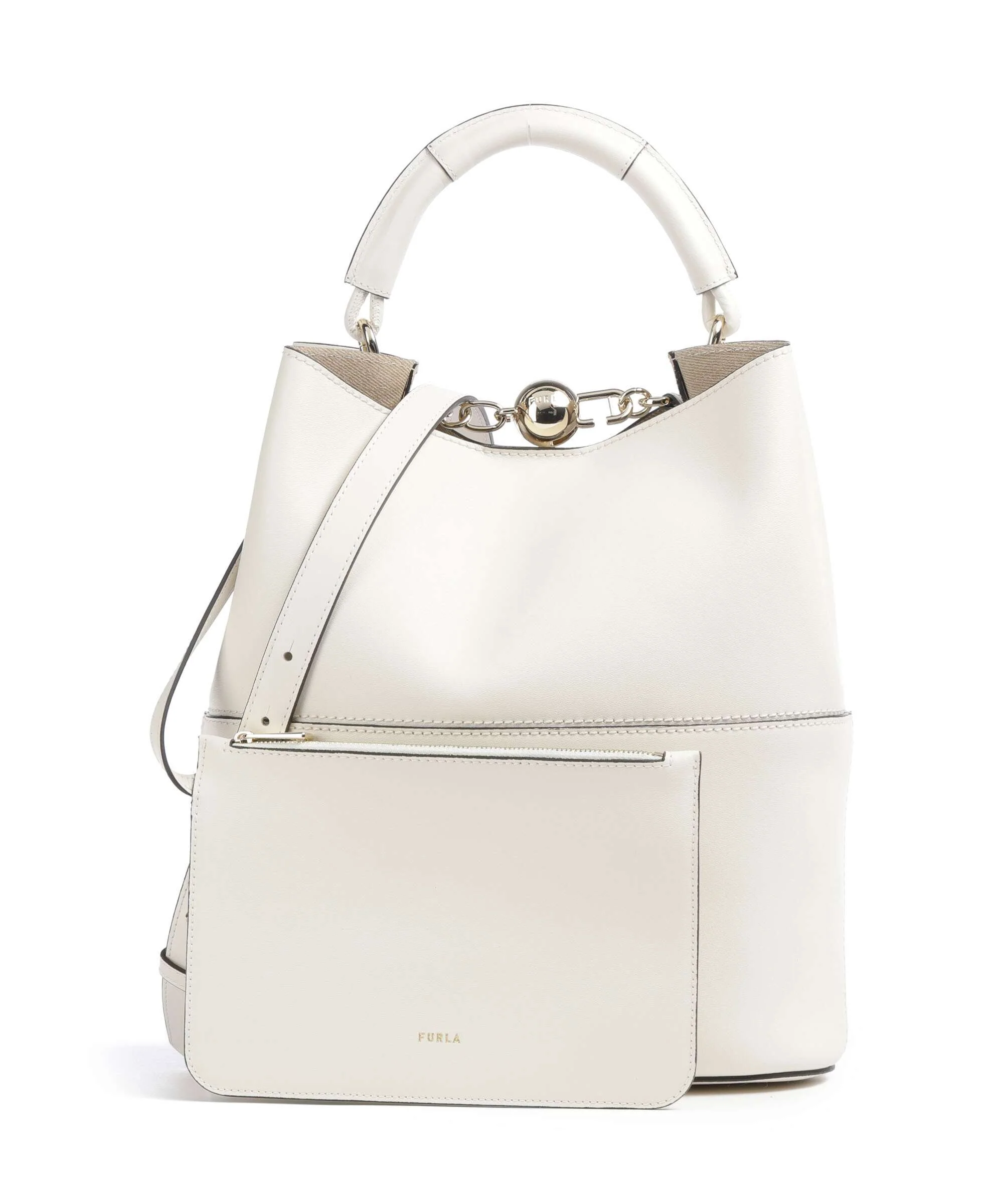 Furla Sfera S Bucket bag panna/avena - Image 5