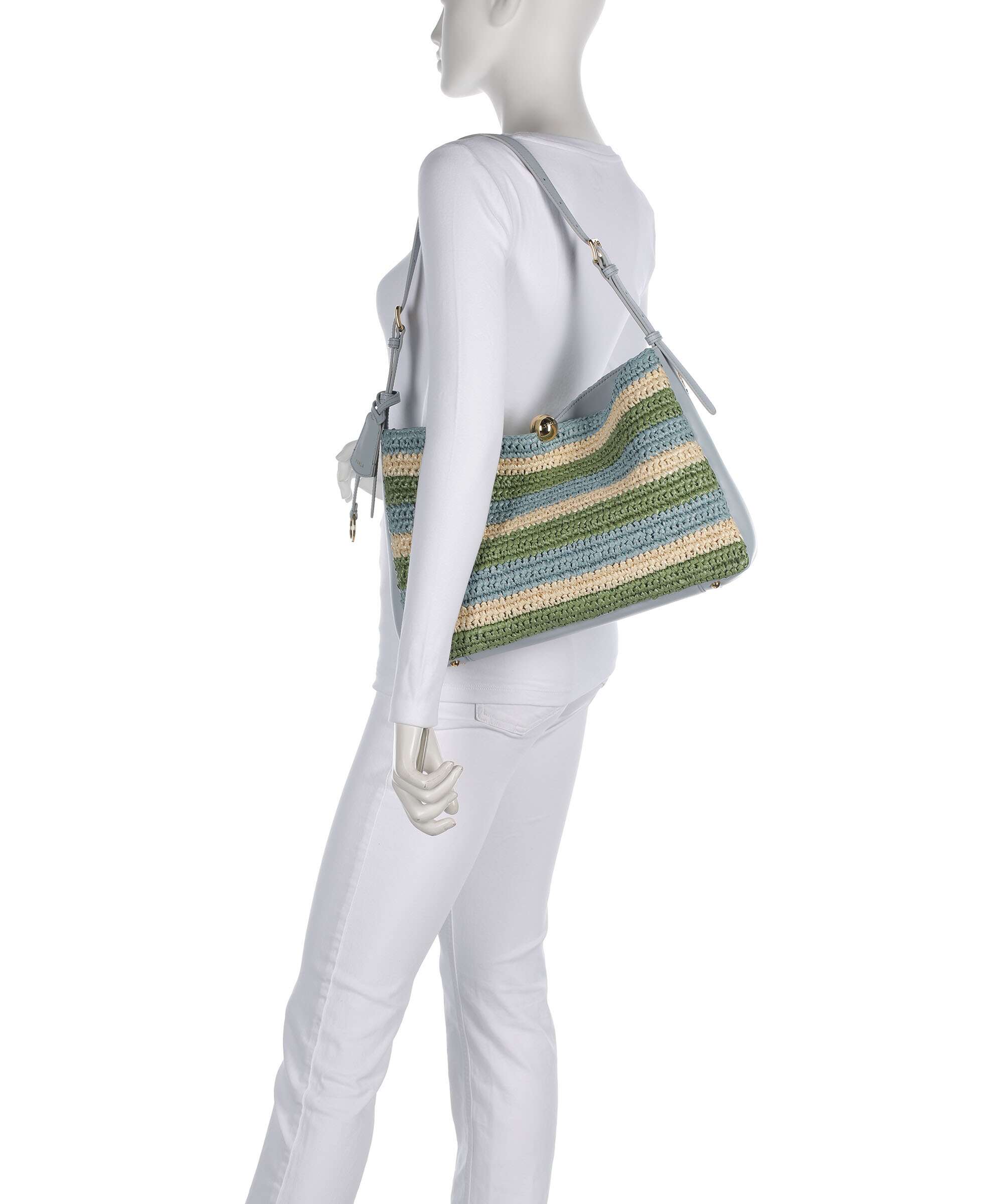 Furla Sfera Soft L Hobo bag toni carta da zucchero - Image 3