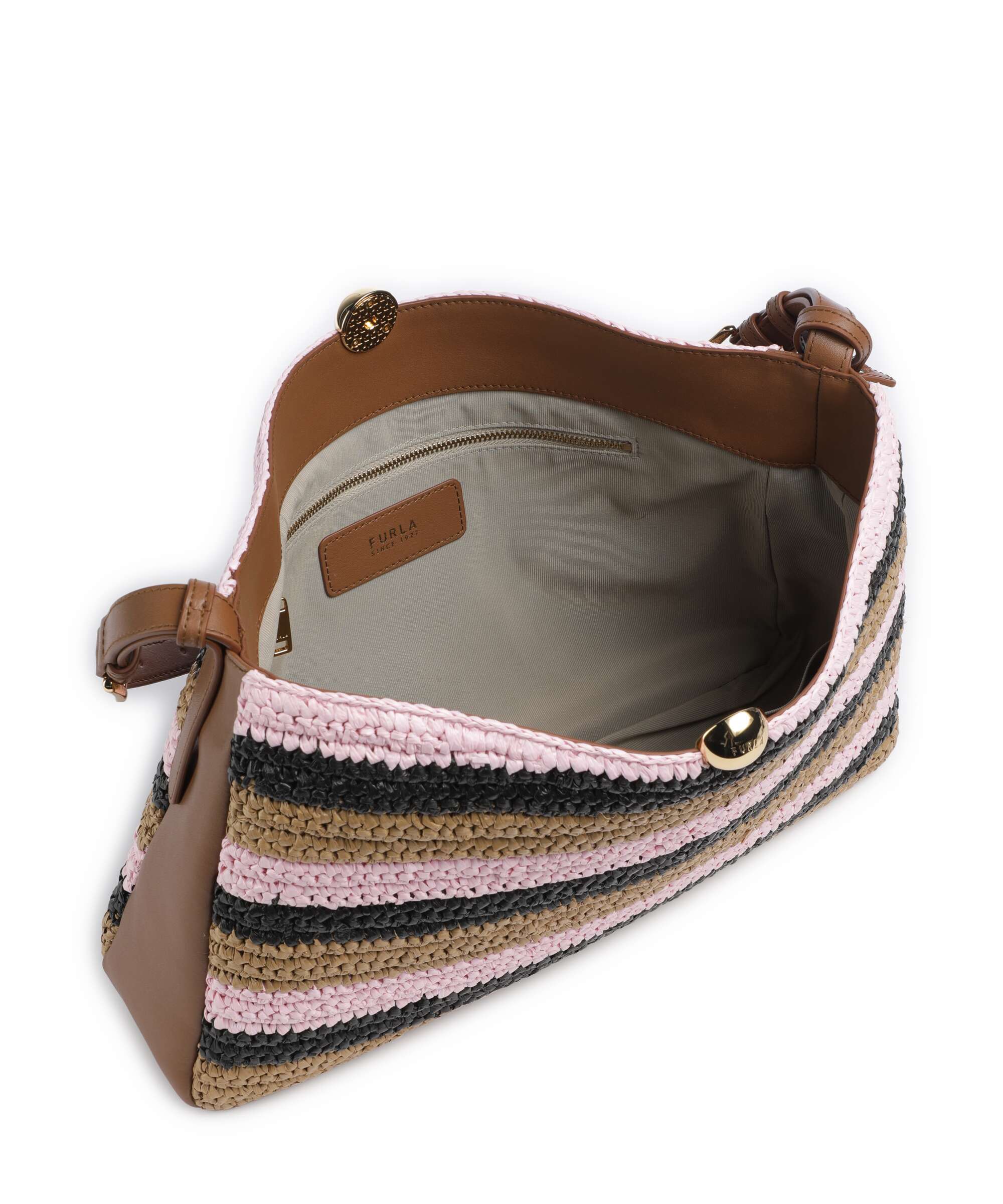 Furla Sfera Soft L Hobo bag toni cognac - Image 5