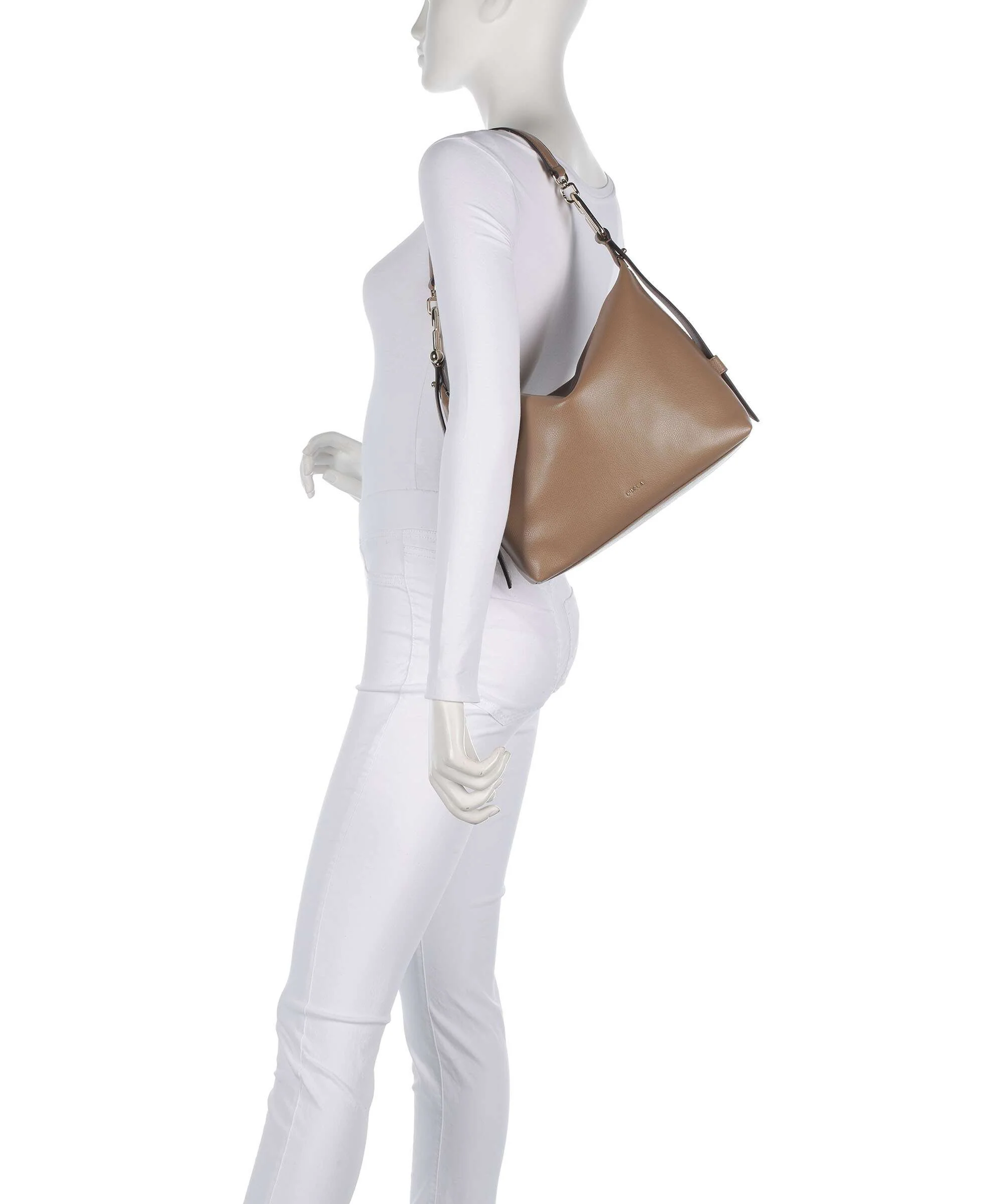 Furla Tonie M Hobo bag toffee - Image 3