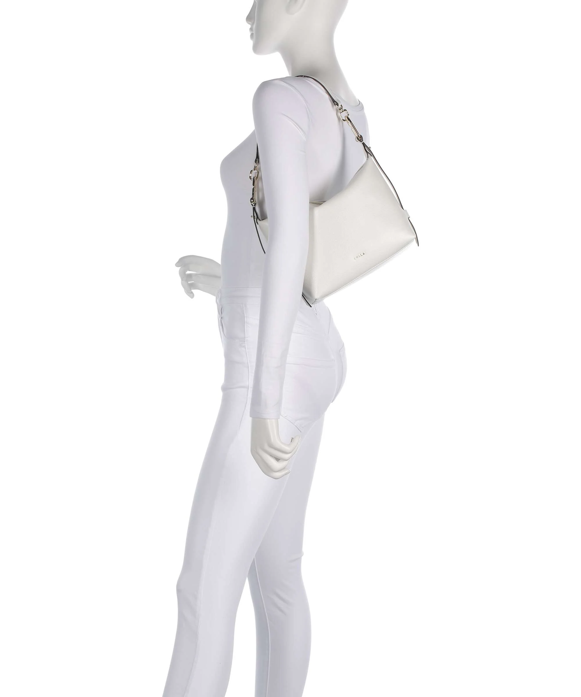 Furla Tonie Mini Shoulder bag talco - Image 3
