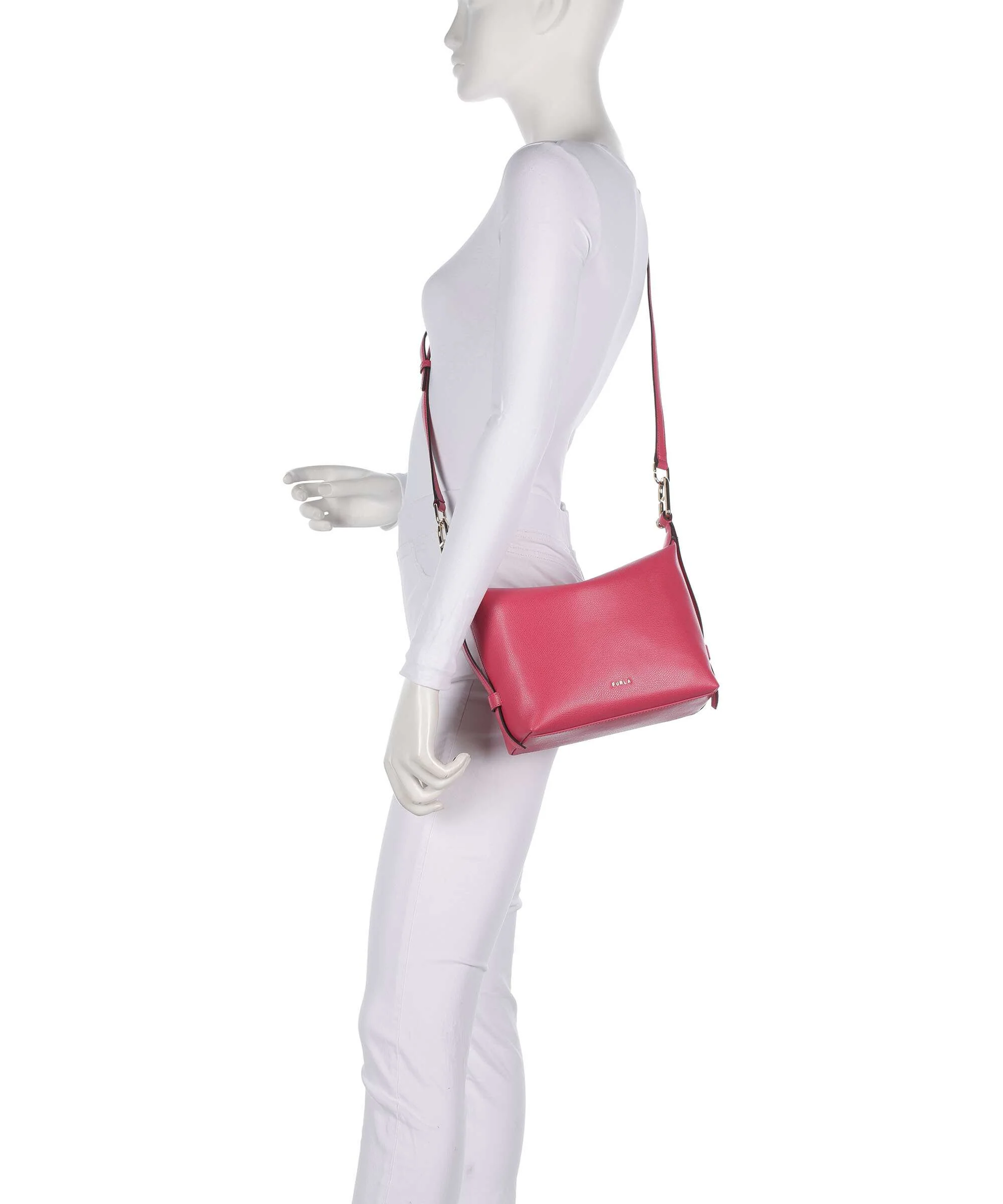Furla Tonie Mini Shoulder bag velvet pink - Image 4