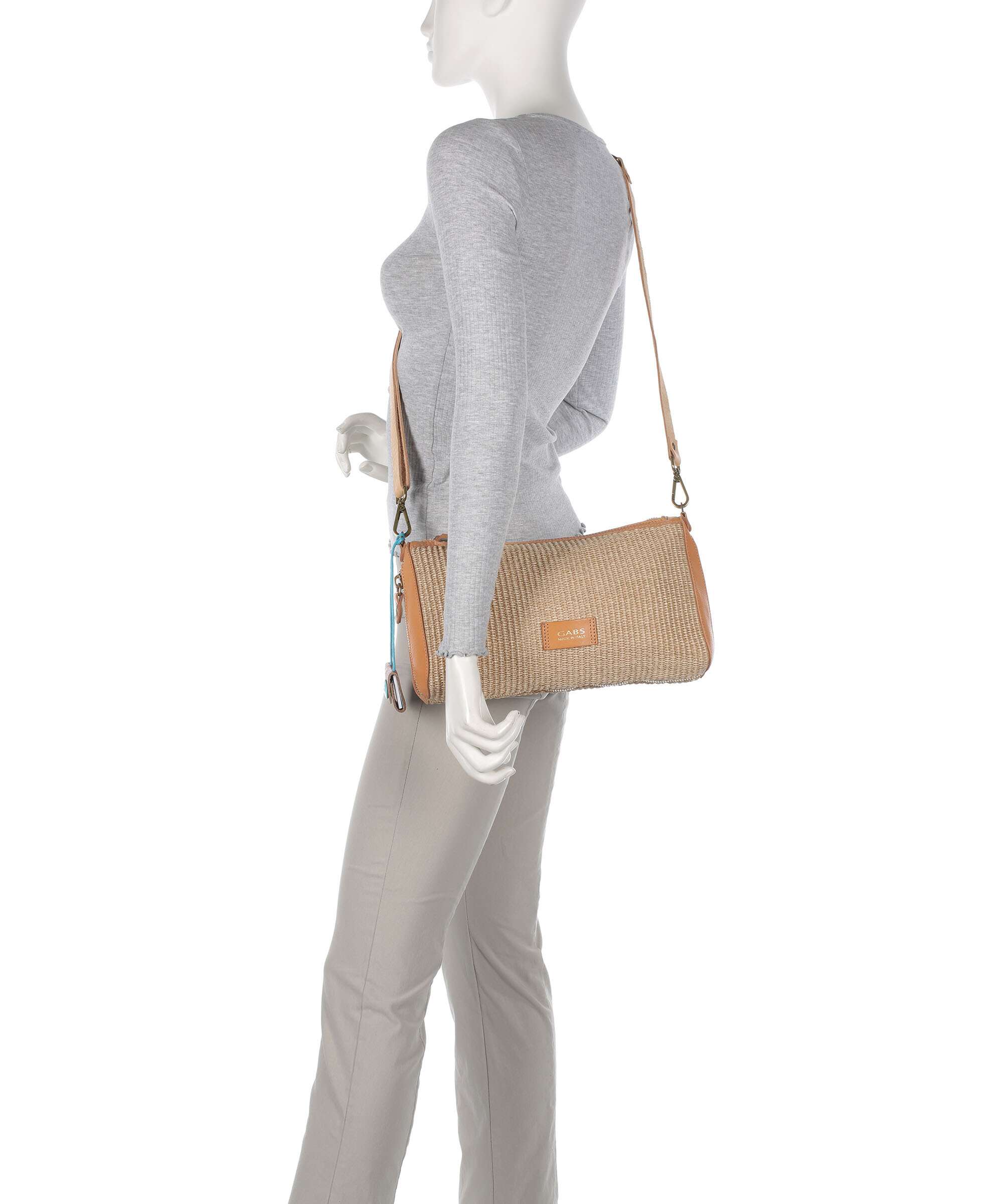 Gabs Oceania Pepita Shoulder bag beige/oro/naturale - Image 4