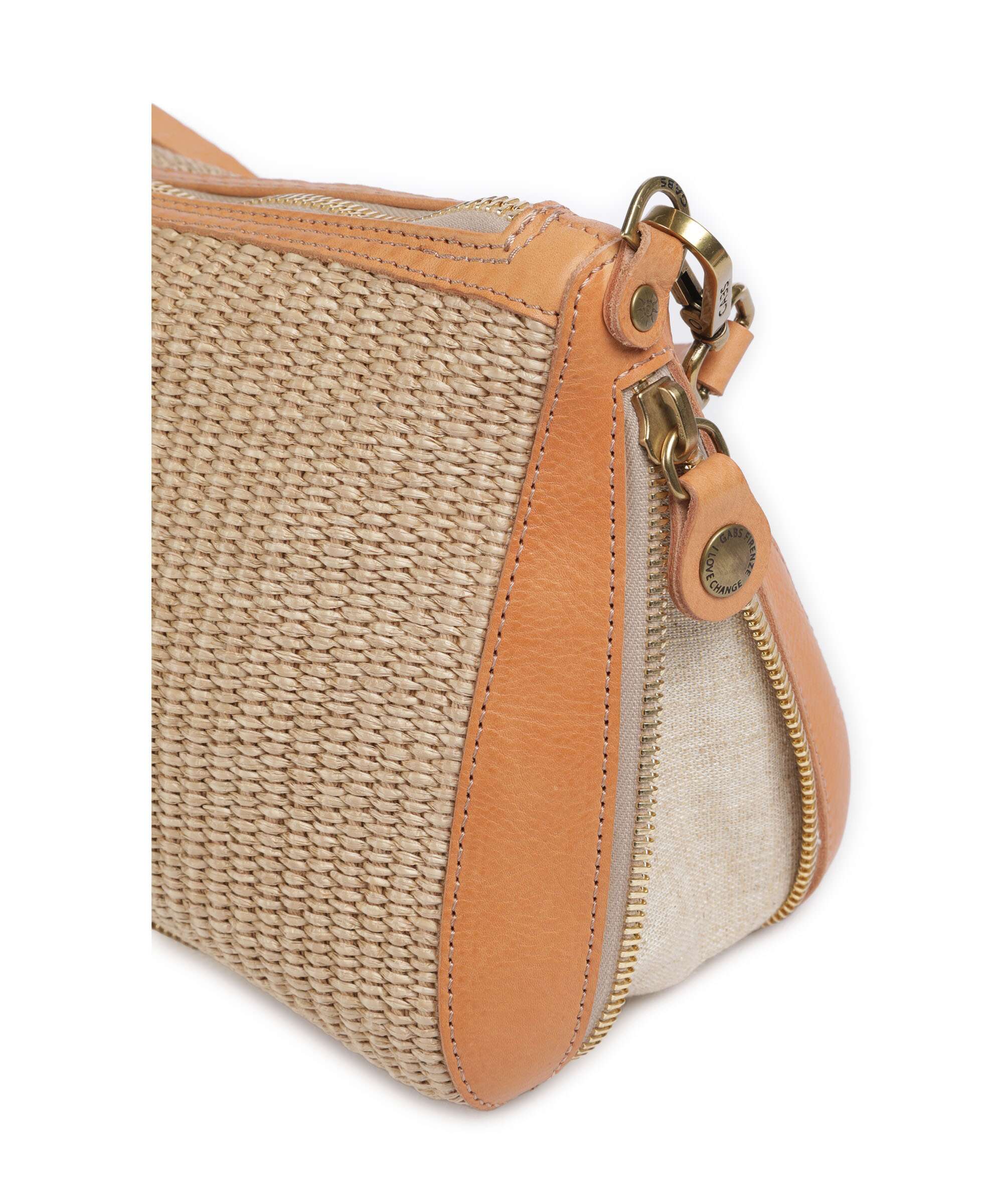 Gabs Oceania Pepita Shoulder bag beige/oro/naturale - Image 7
