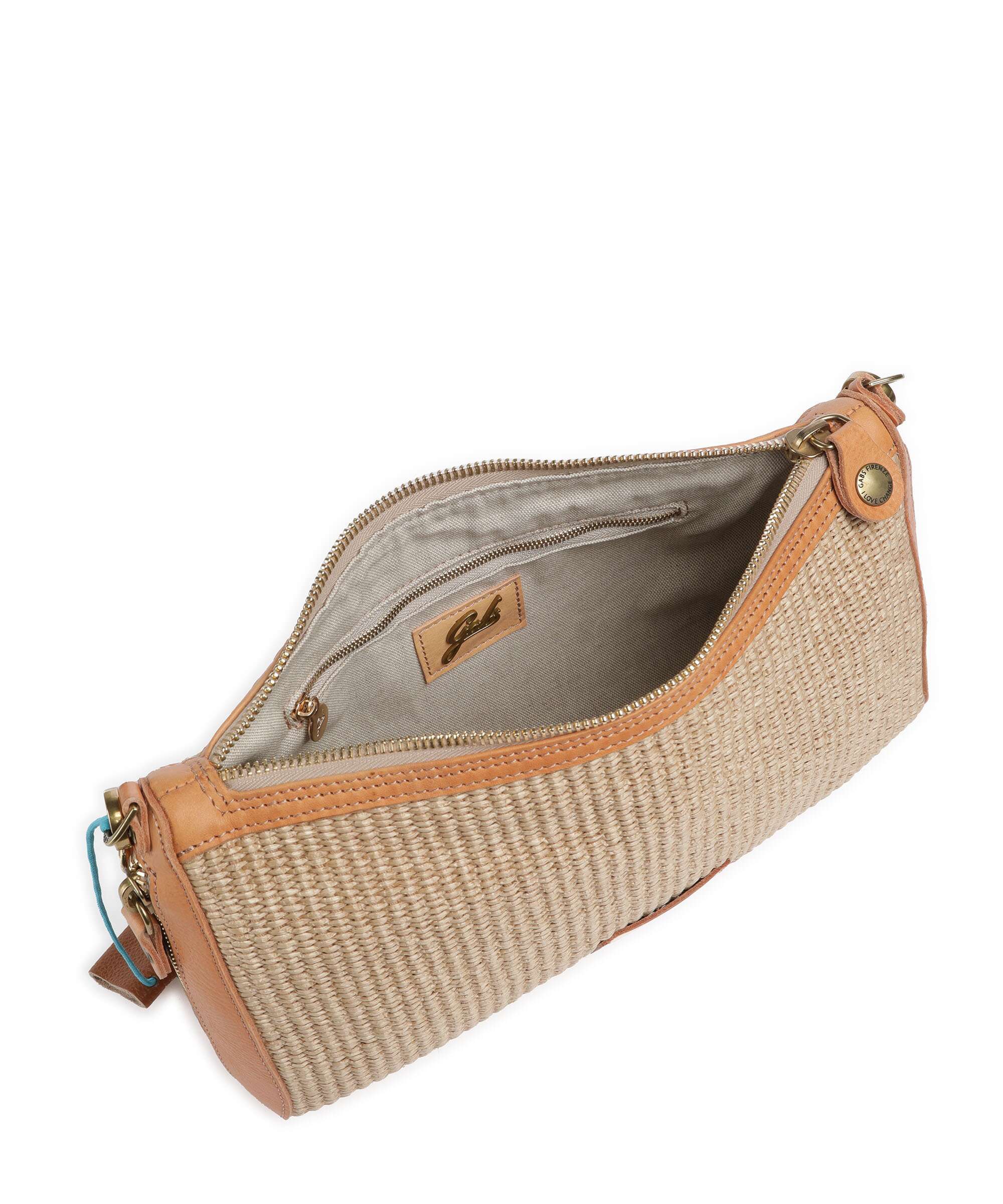 Gabs Oceania Pepita Shoulder bag beige/oro/naturale - Image 8