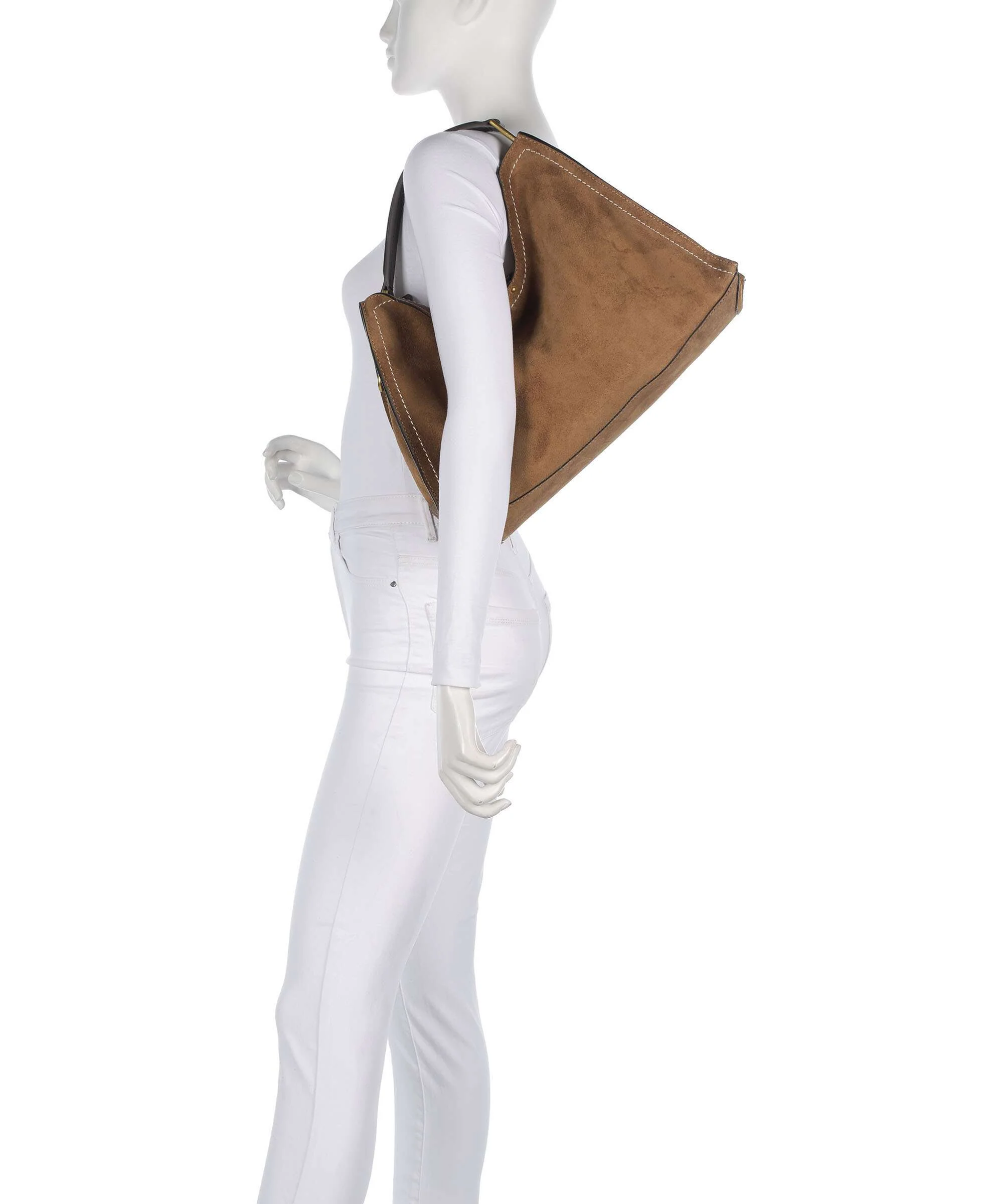 Gianni Chiarini Aurora Hobo bag caramel - Image 3