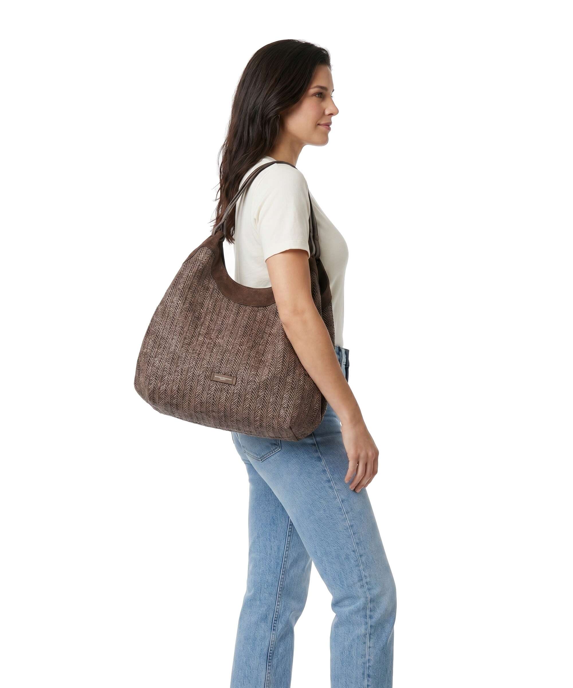 Gianni Chiarini Dua L Hobo bag choco - Image 3