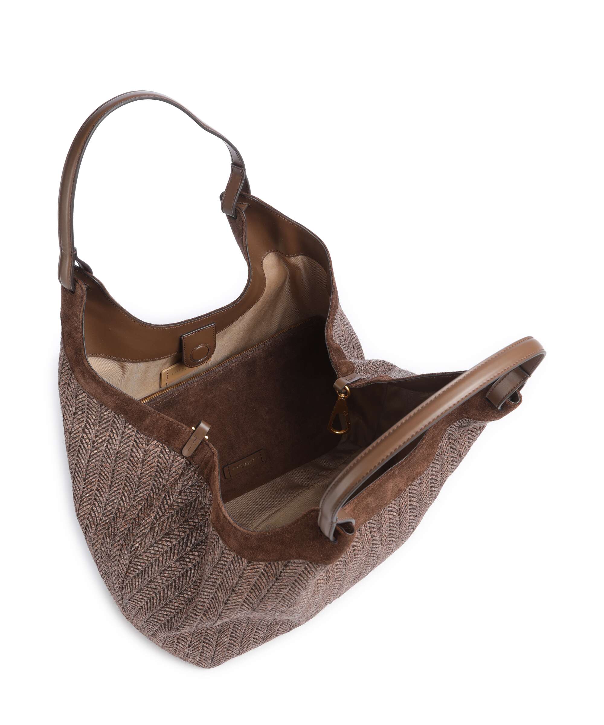 Gianni Chiarini Dua L Hobo bag choco - Image 6