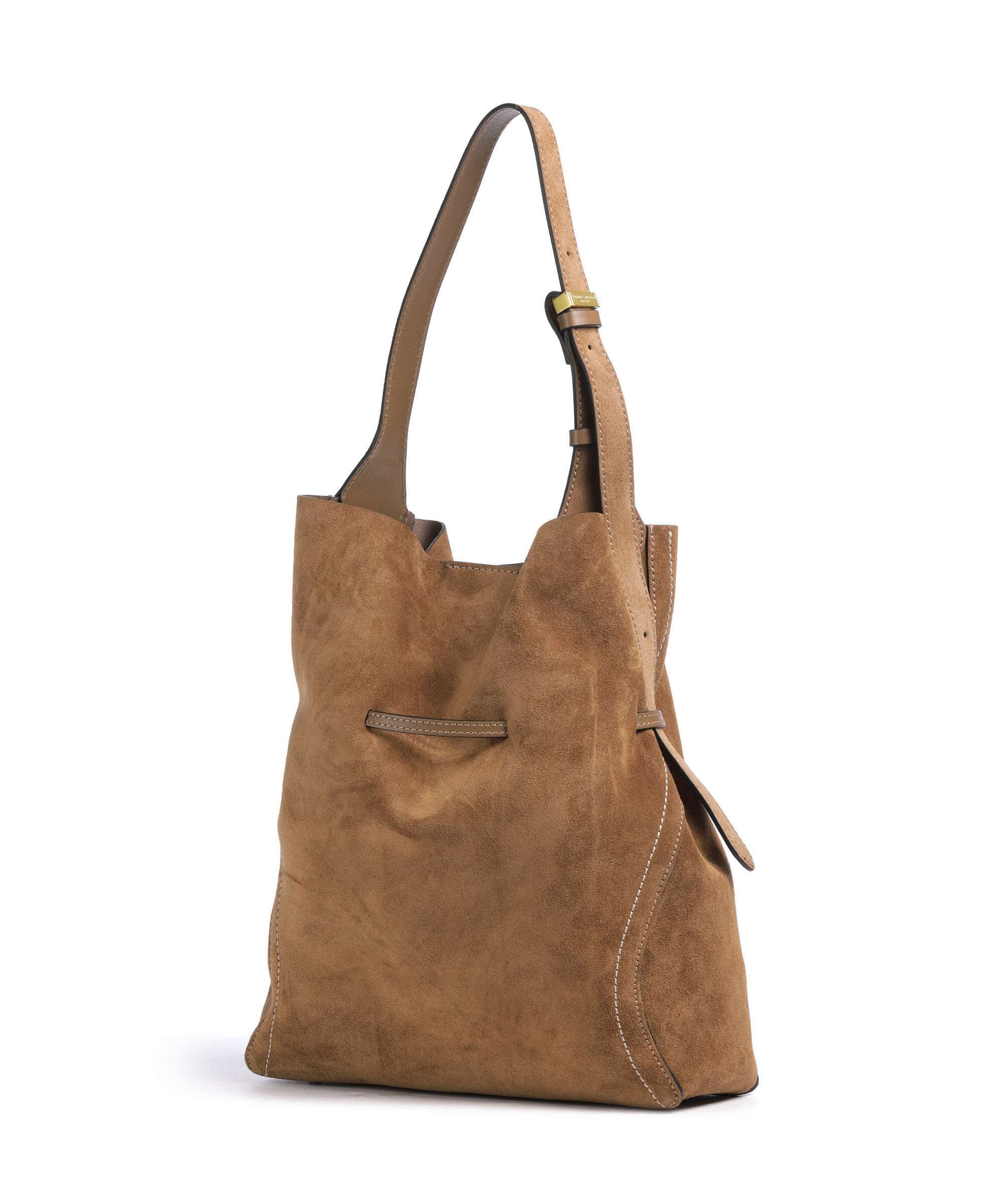 Gianni Chiarini Sienna Bucket bag caramel - Image 4