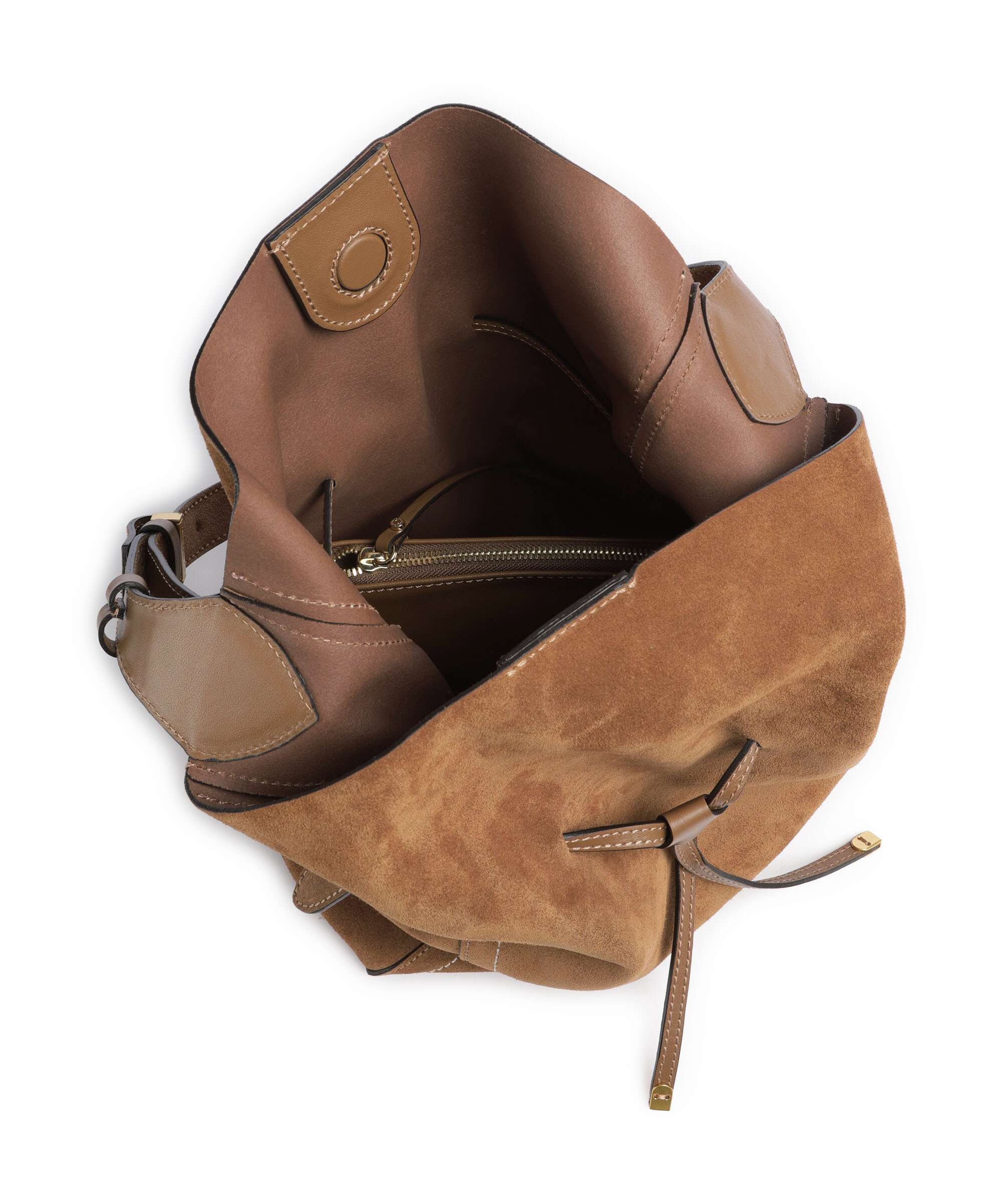 Gianni Chiarini Sienna Bucket bag caramel - Image 6