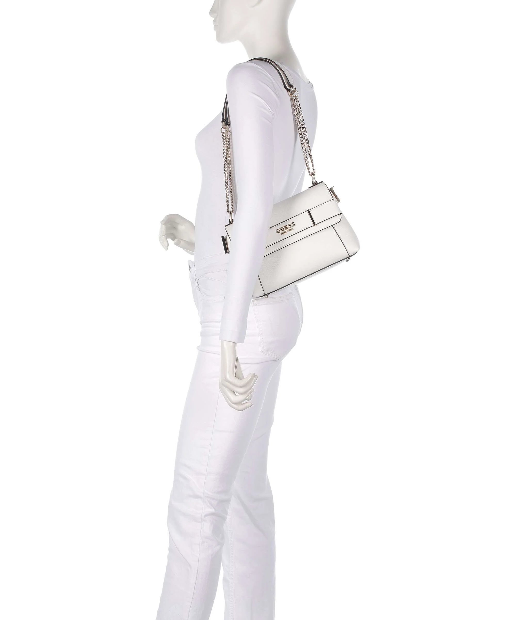 Guess Anadela Shoulder bag white - Image 3