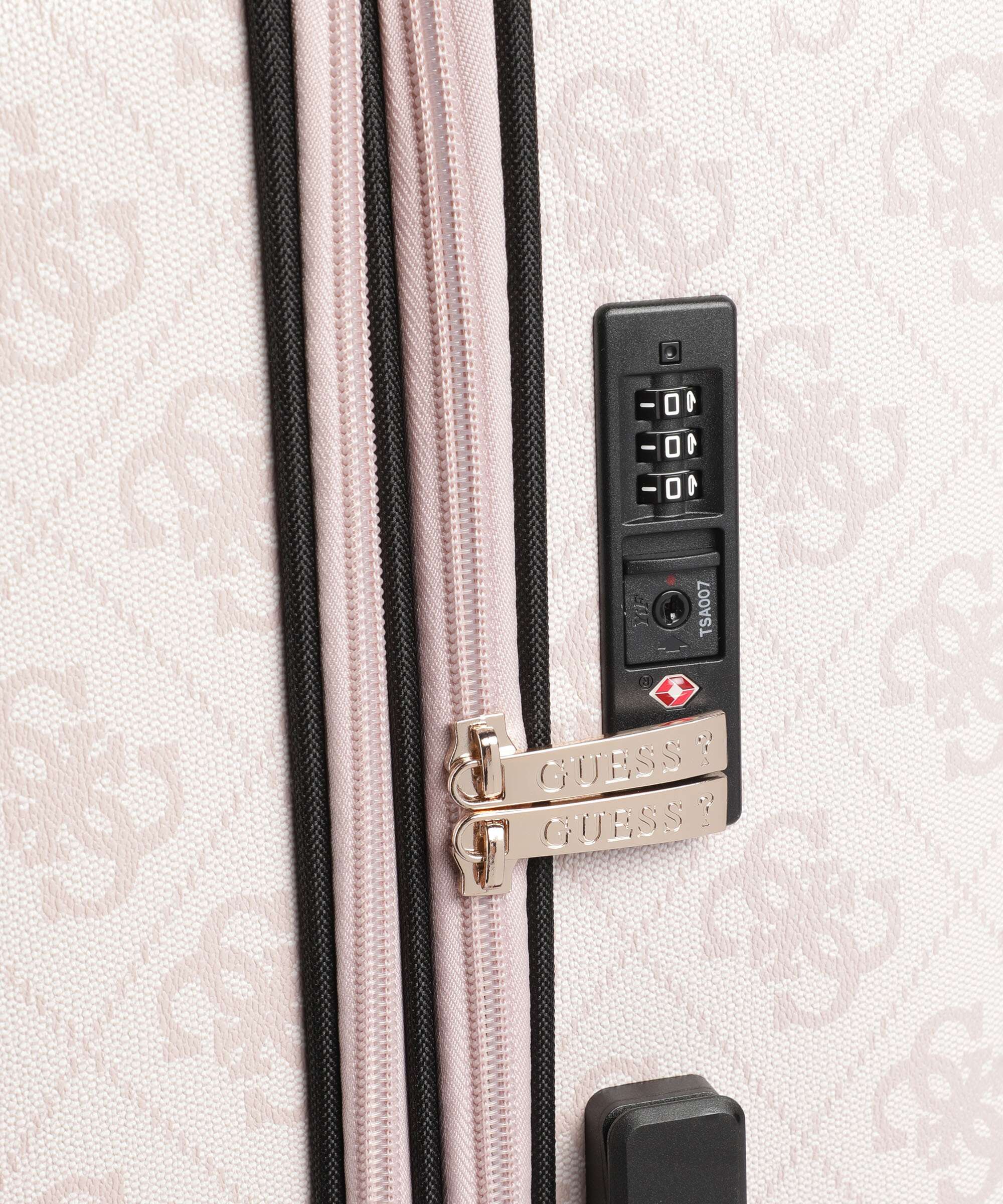 Guess Berta 4G Logo Spinner (4 wheels) rose water logo - Image 3