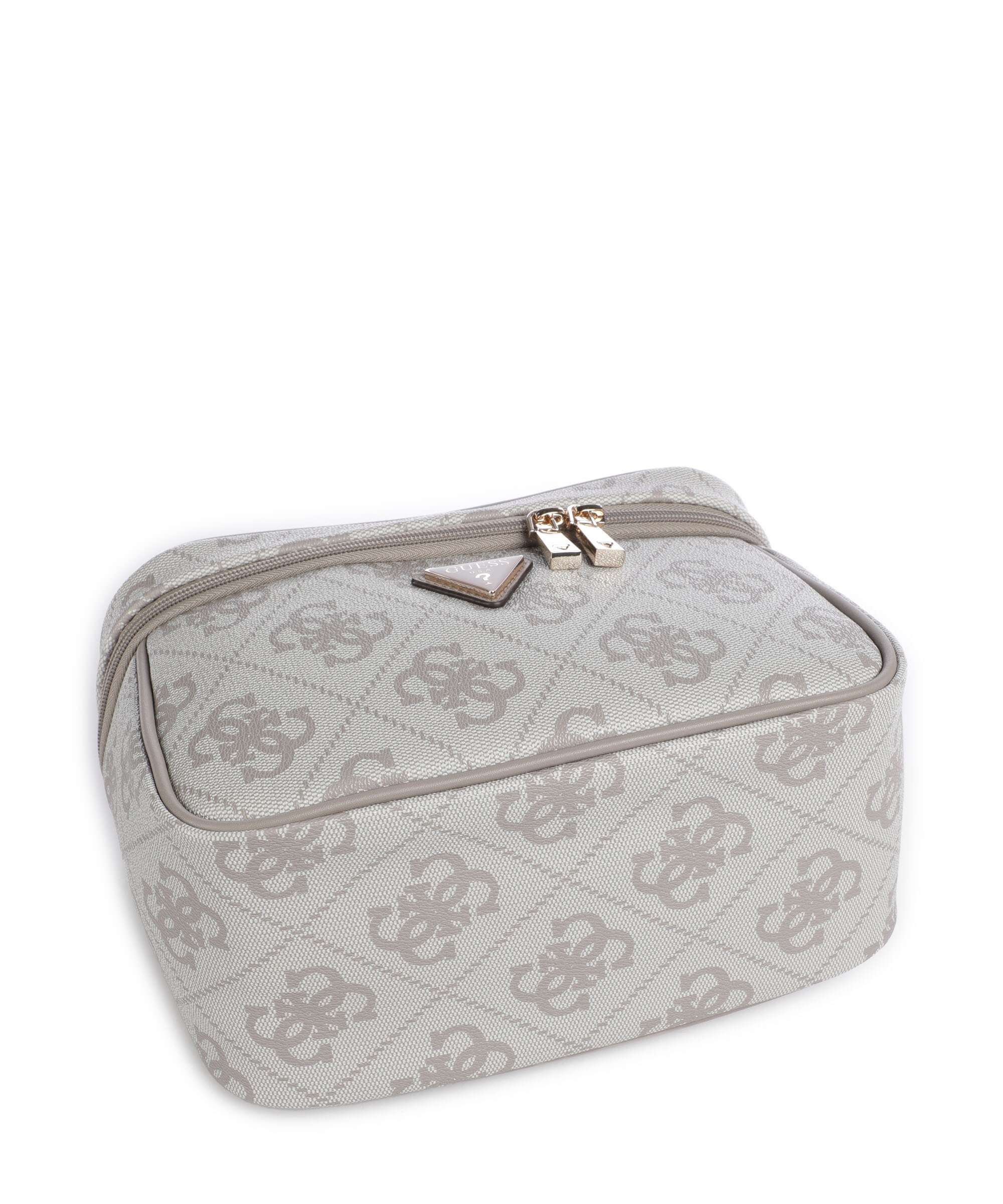 Guess Berta 4G Logo Toiletry bag dark taupe logo - Image 4